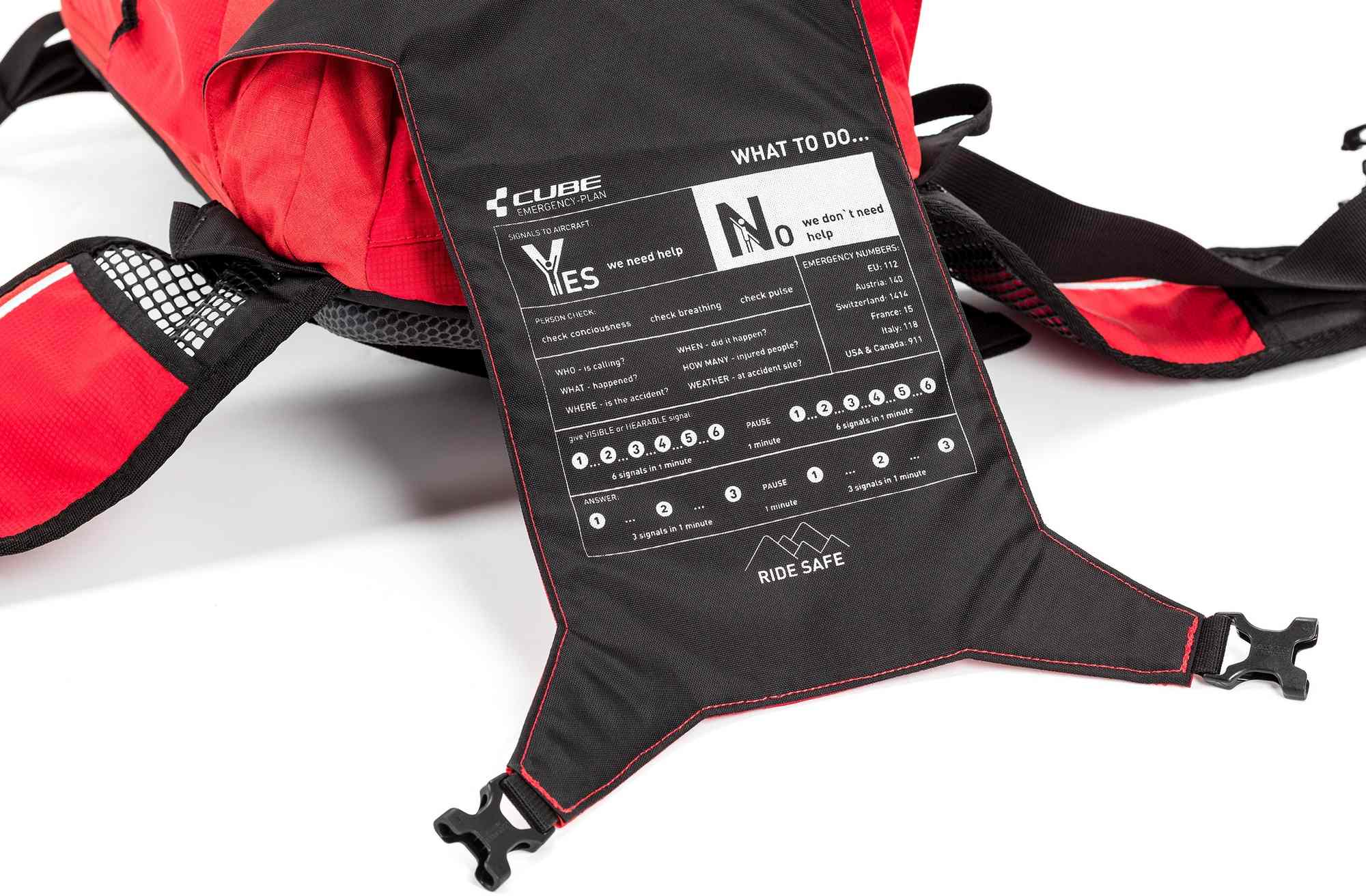 CUBE Backpack Edge Trail Red - Image 2