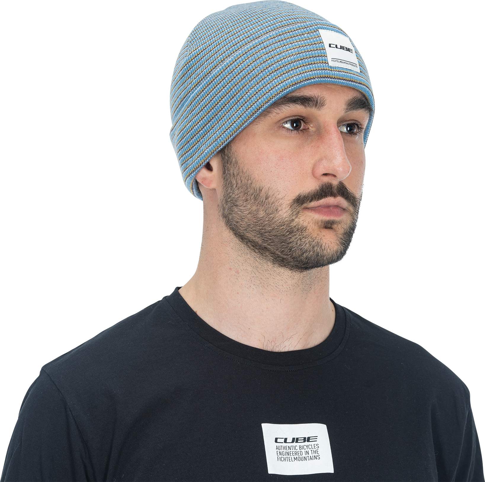 CUBE Beanie Blue - Image 2