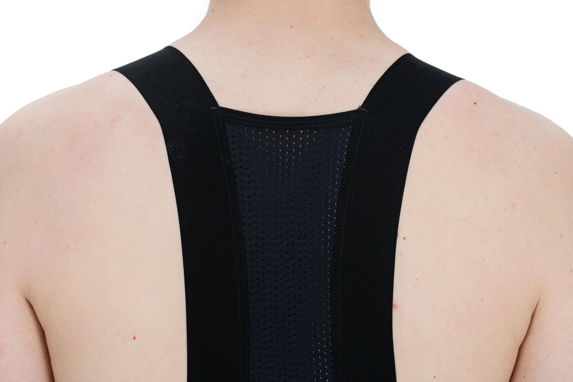 CUBE Blackline Bib Shorts Grey - Image 3