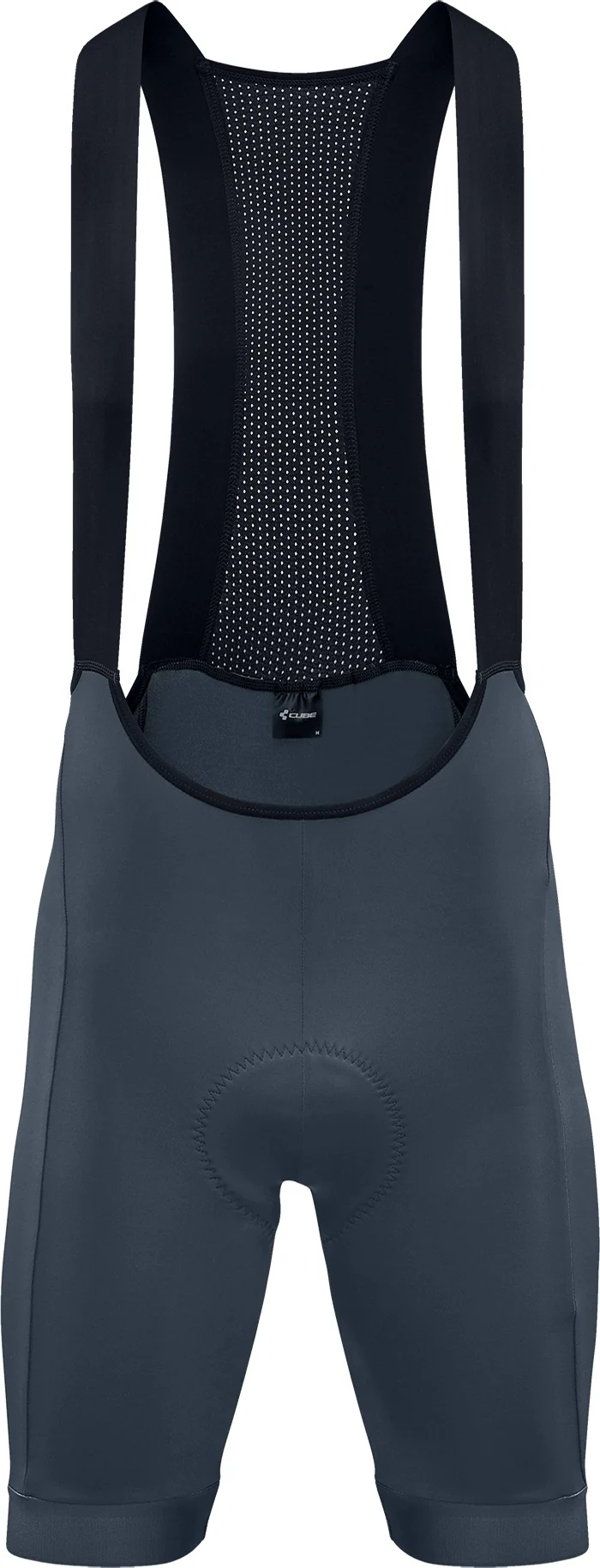 CUBE Blackline Bib Shorts Grey - Image 7