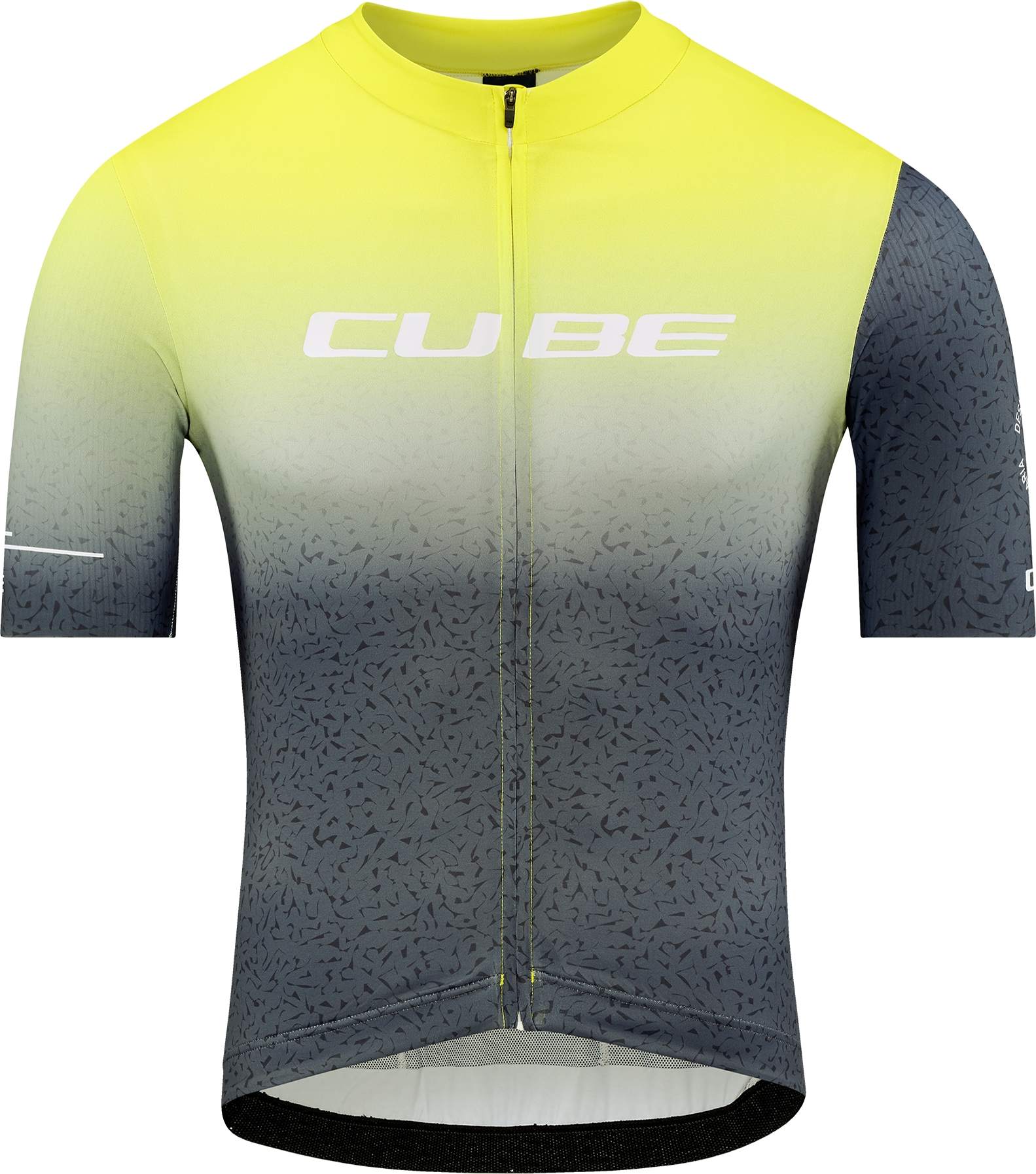 CUBE Blackline Jersey Race S/S Yellow/Grey - Image 5