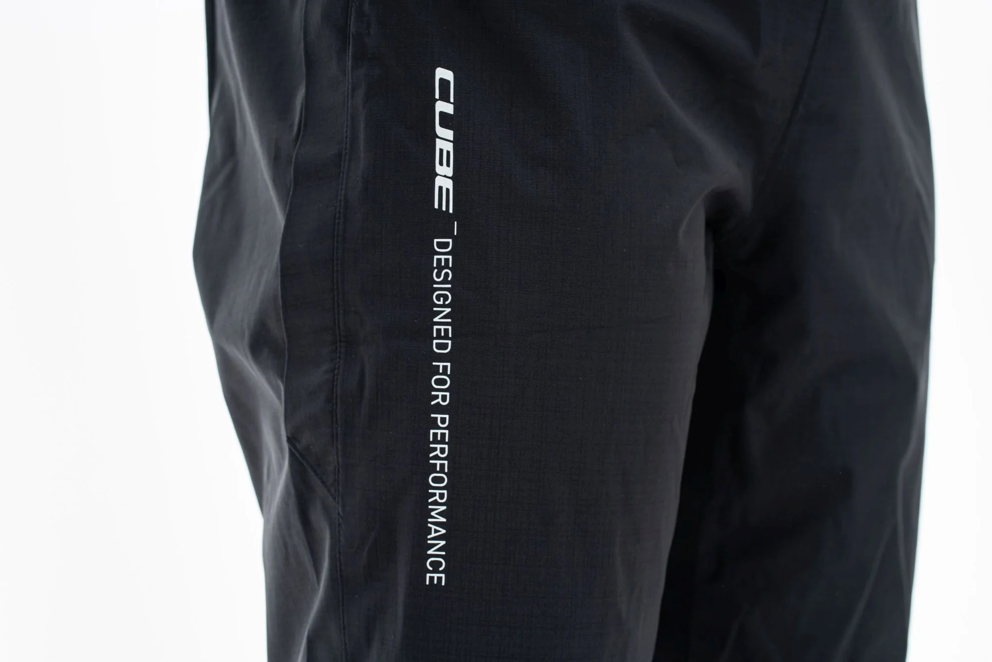 CUBE Blackline Rain Shorts Black - Image 4