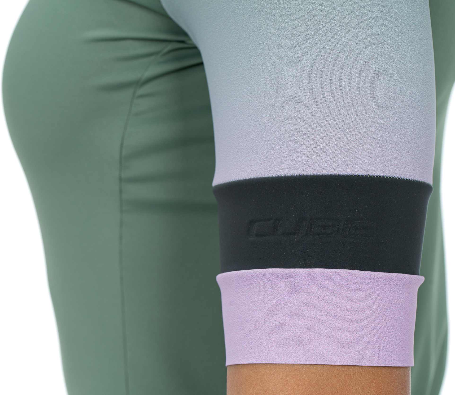 CUBE Blackline WS Jersey Fade S/S Green/Violet - Image 4