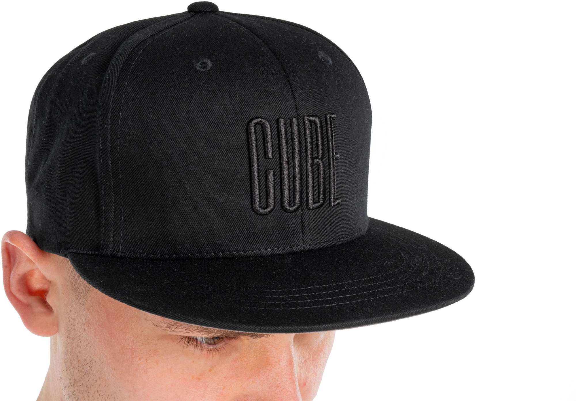 CUBE CAP THE EMBOSSED CUBE BLACK/BLACK - Image 5