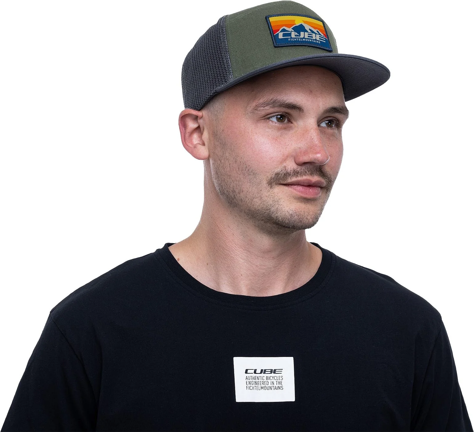 Cube Cap Tm Olive/Grey - Image 2
