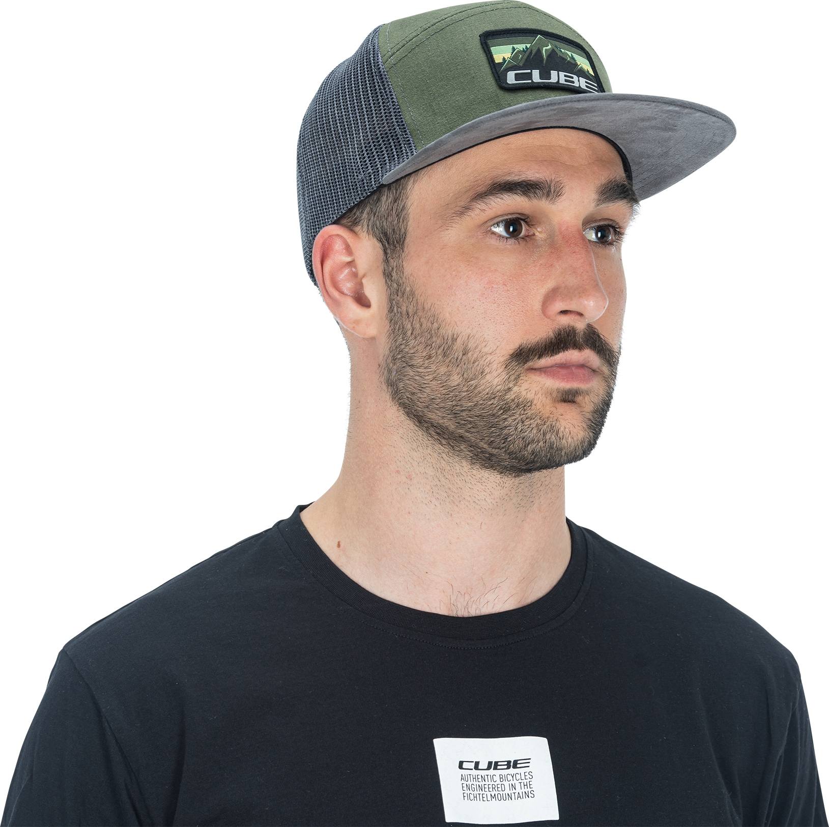 CUBE Cap Tm Olive/Grey - Image 2