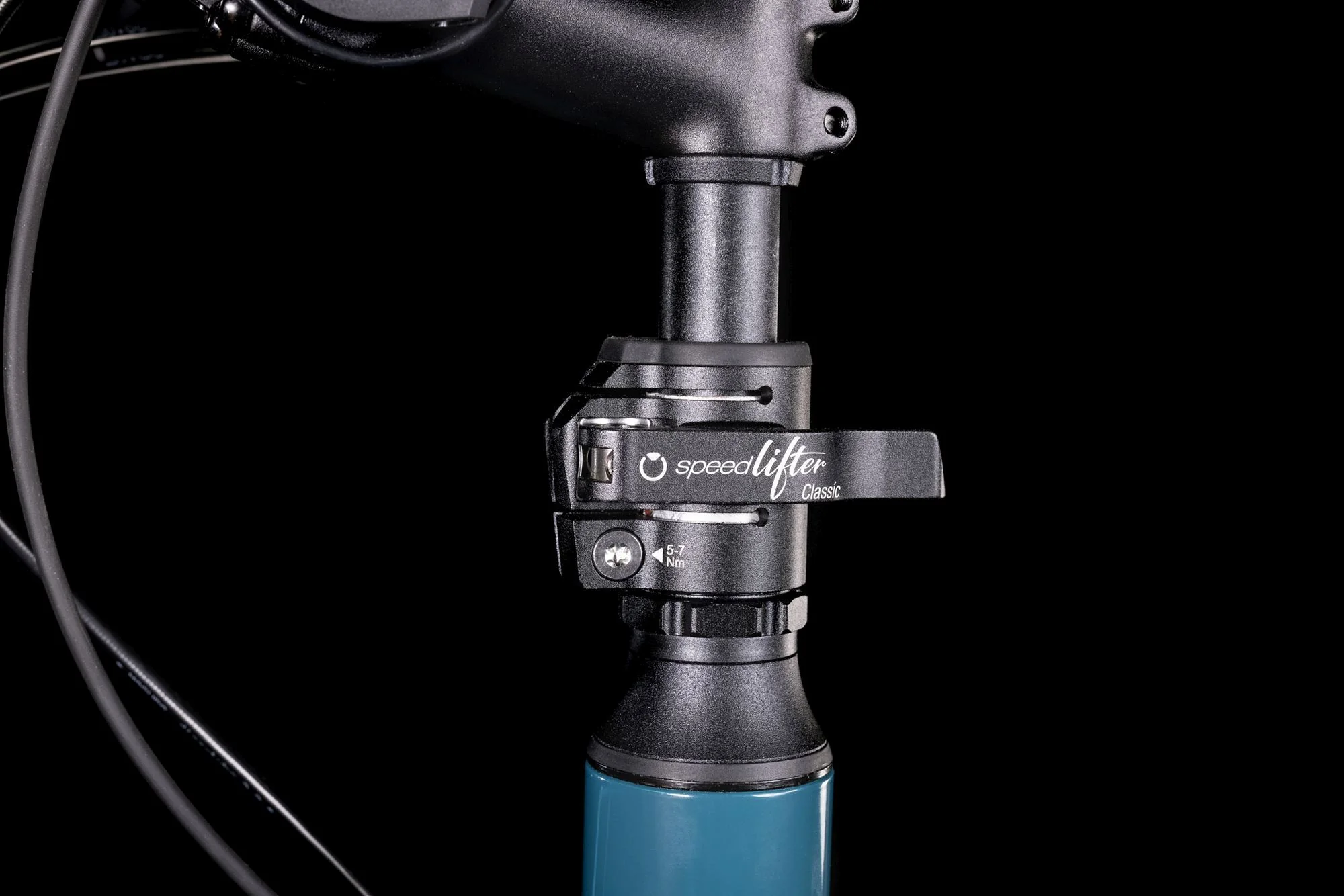 CUBE CARGO HYBRID 500 BLUE/LIME - Image 4