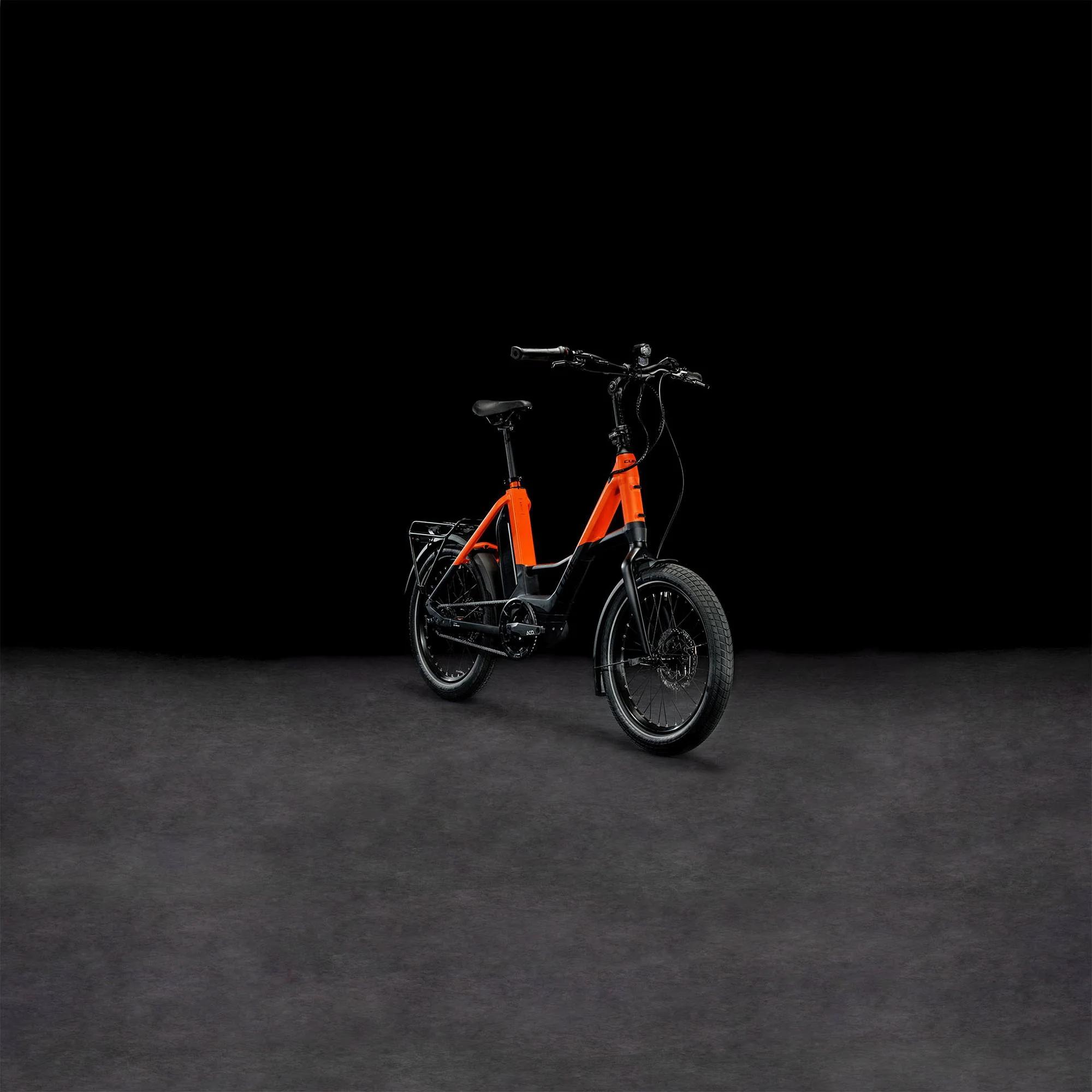 CUBE COMPACT HYBRID 500 BLACK/SPARKORANGE - Image 7