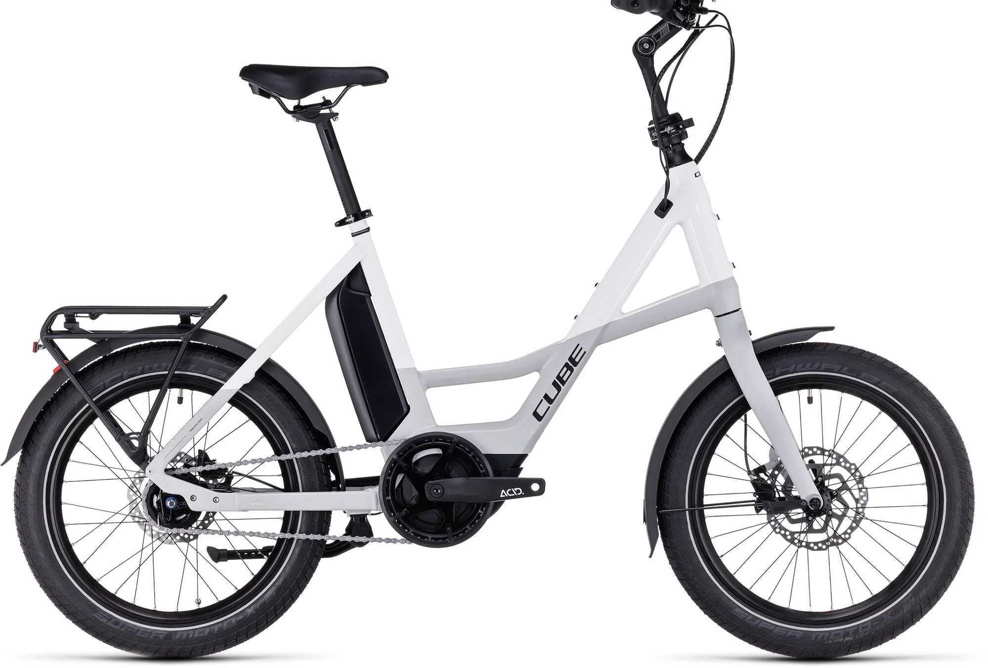 CUBE COMPACT HYBRID 500 GREY/WHITE