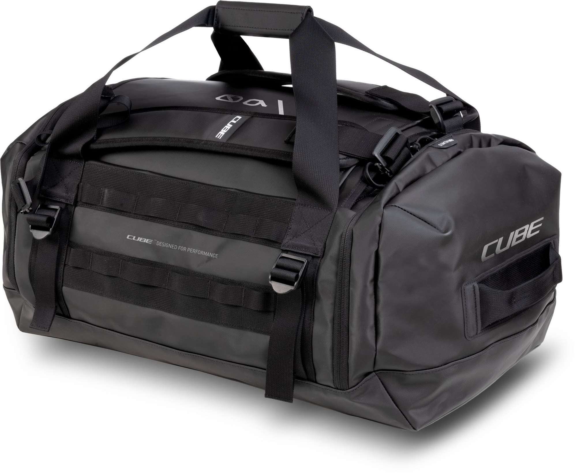 CUBE DUFFLE BAG 60L BLACK