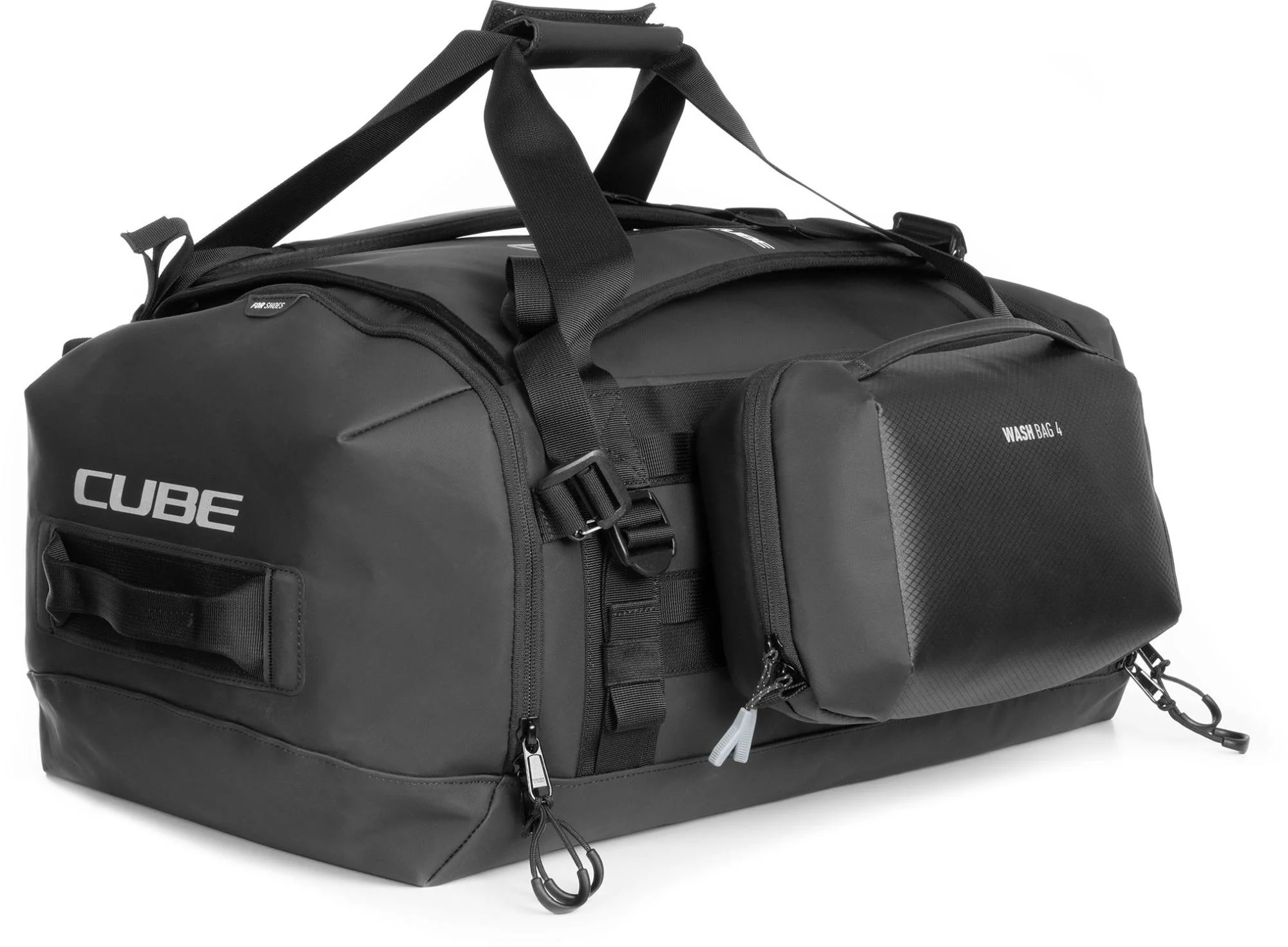 CUBE DUFFLE BAG 60L BLACK - Image 8