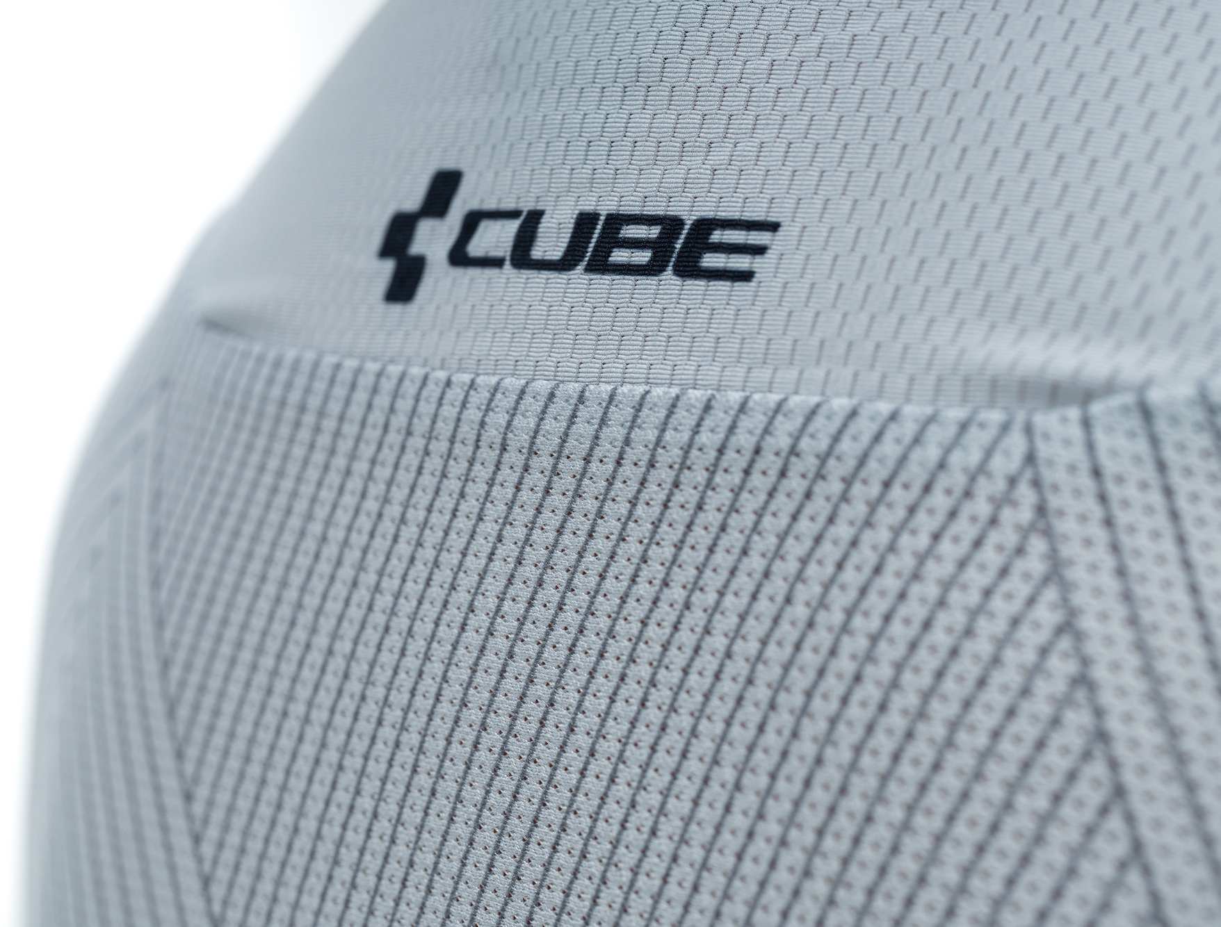 CUBE Edge Round Neck Jersey L/S Grey/Lime - Image 4