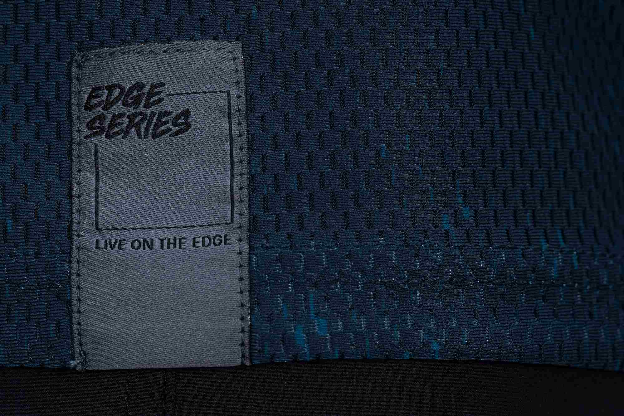 CUBE Edge Round Neck Jersey S/S Blue/Lime - Image 4