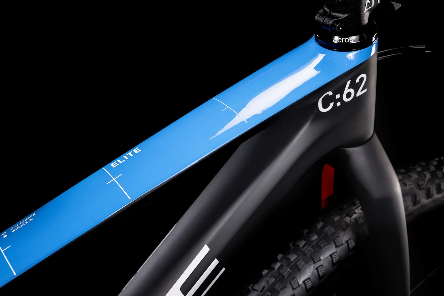 CUBE Elite 240 C:62 Sl Carbon/Blue/Red 2022 - Image 2