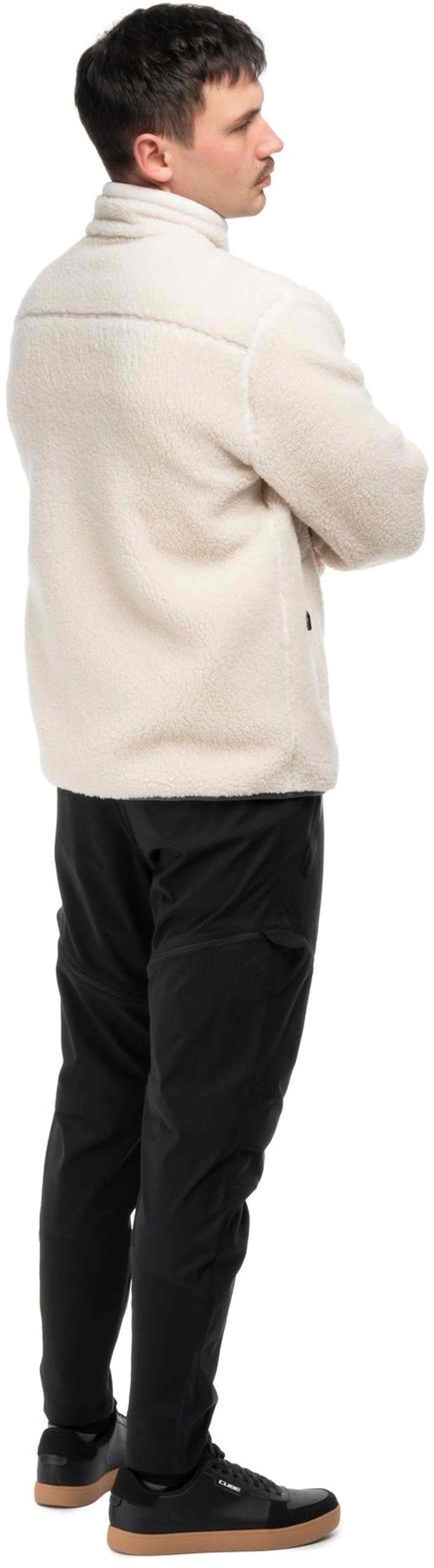 CUBE FLEECE JACKET BEIGE - Image 6