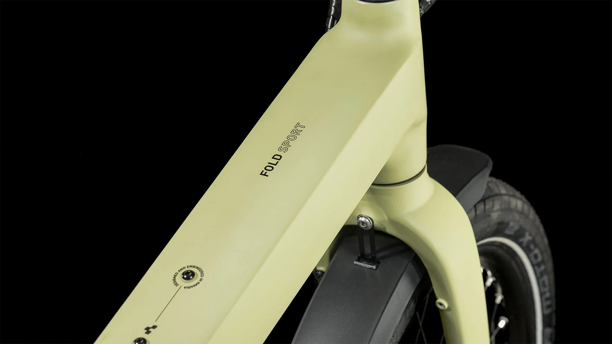 CUBE FOLD SPORT HYBRID 500 GREEN/BLACK - Image 2