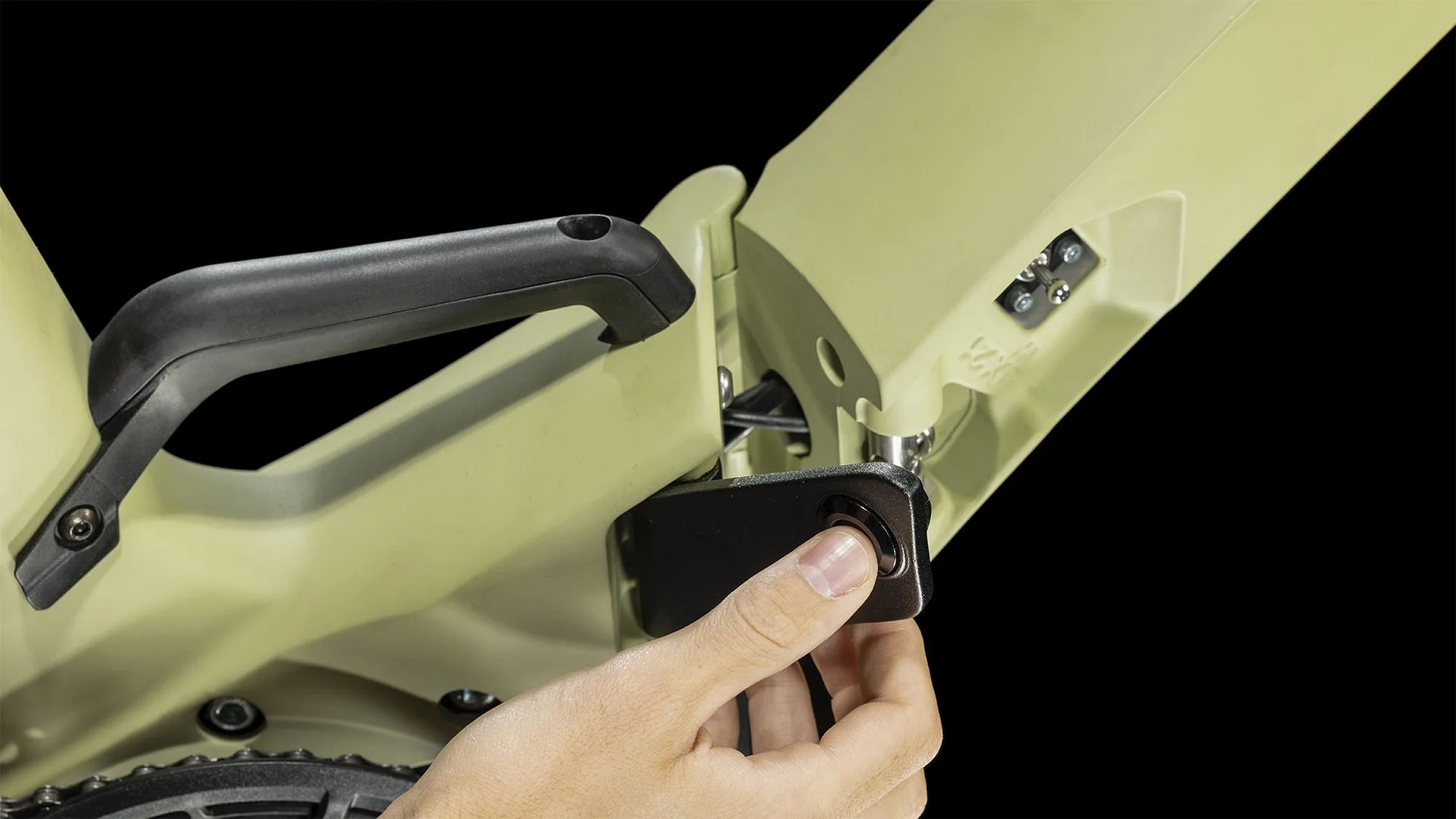 CUBE FOLD SPORT HYBRID 500 GREEN/BLACK - Image 3