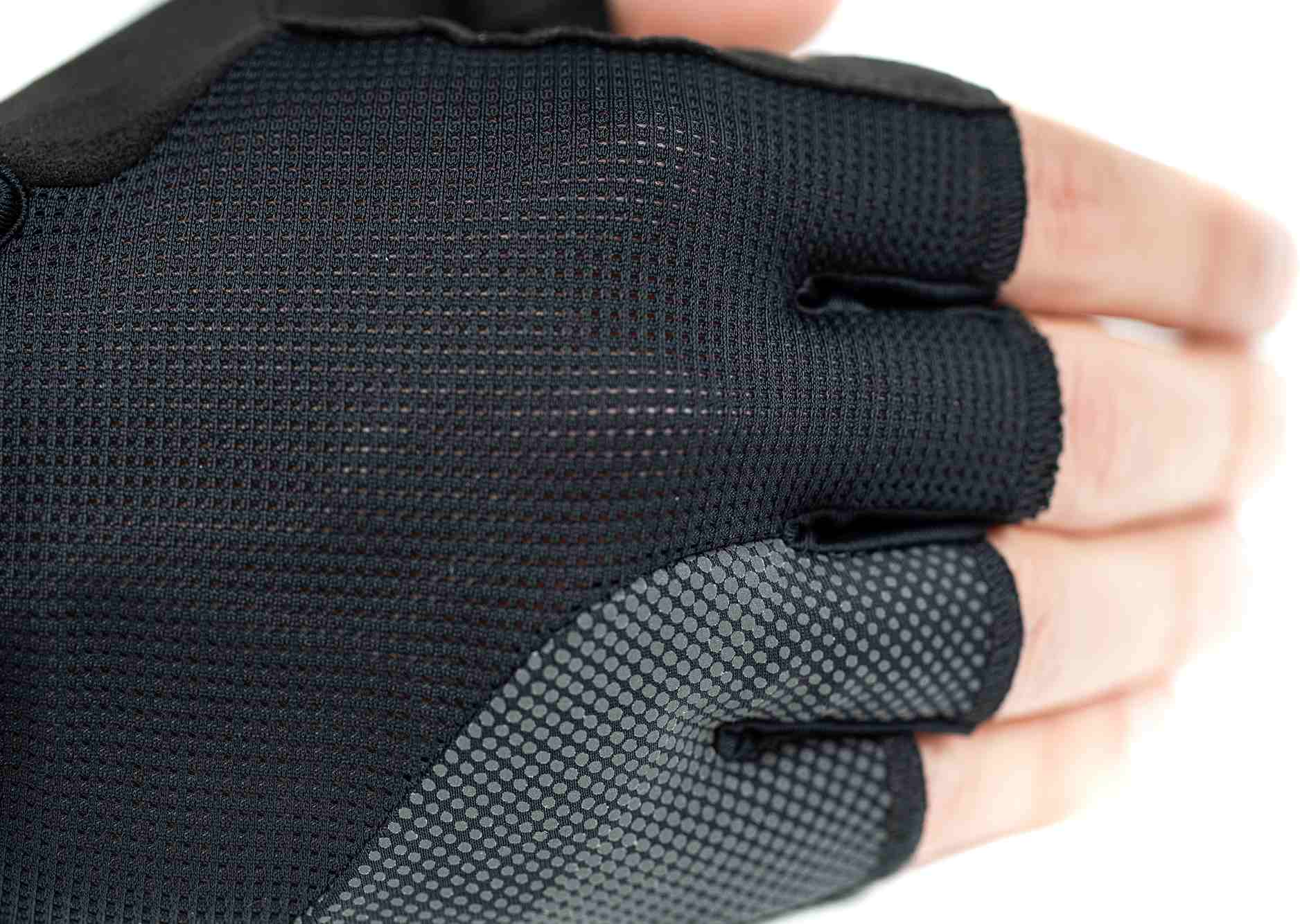 CUBE Gloves Comfort Short Finger Black/Grey - Image 4