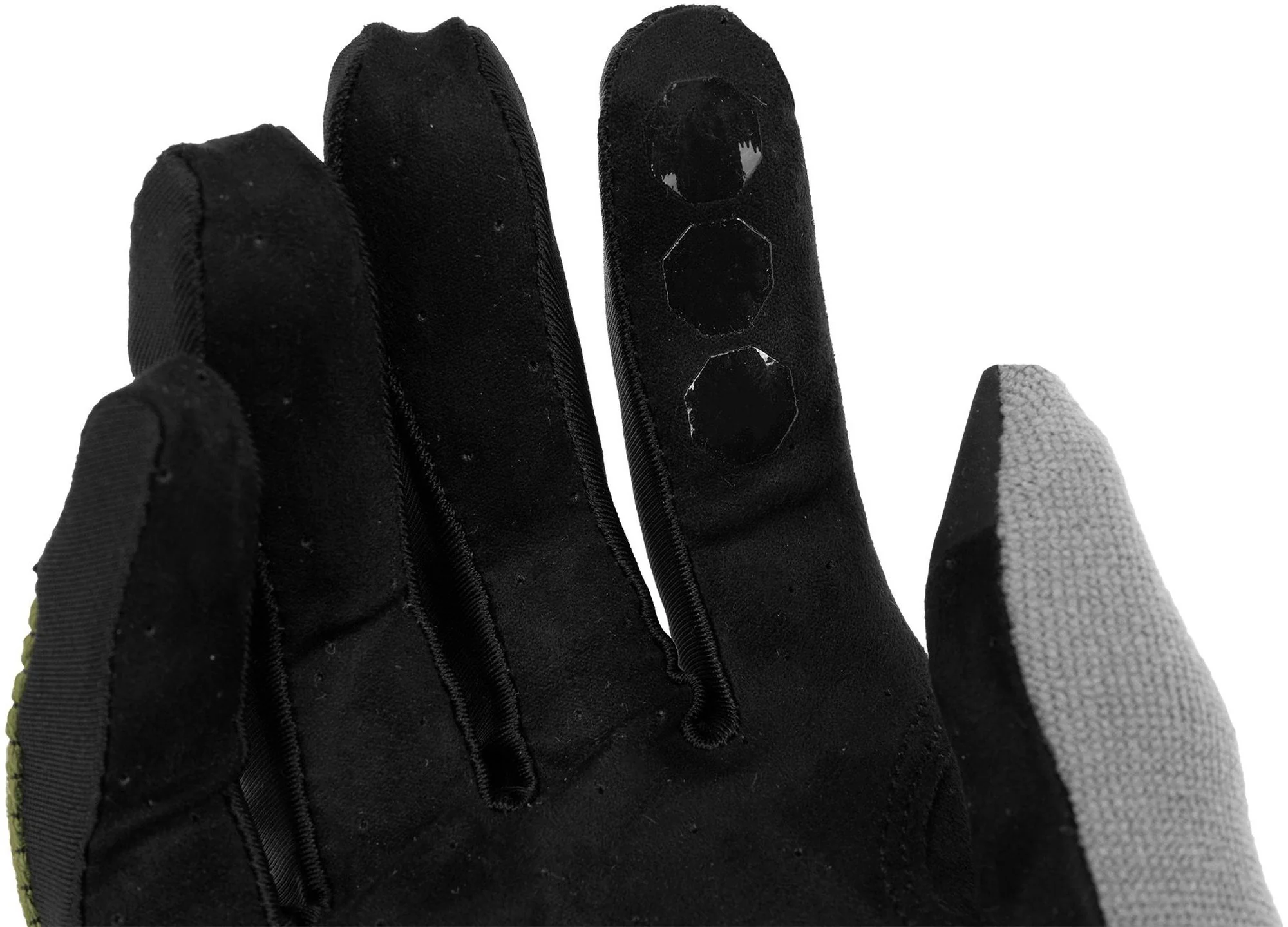 CUBE GLOVES GRAVITY LONG FINGER TM OLIVE/GREY - Image 3