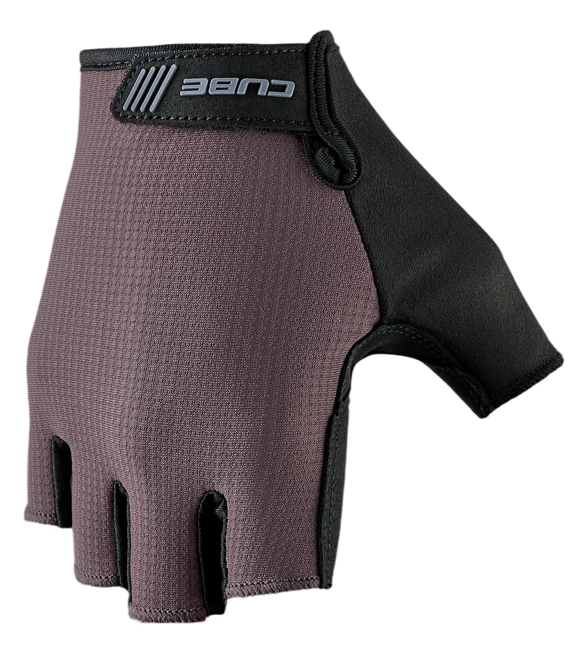 CUBE GLOVES NF ERGONOMICS GEL SHORT FINGER BURGUNDY