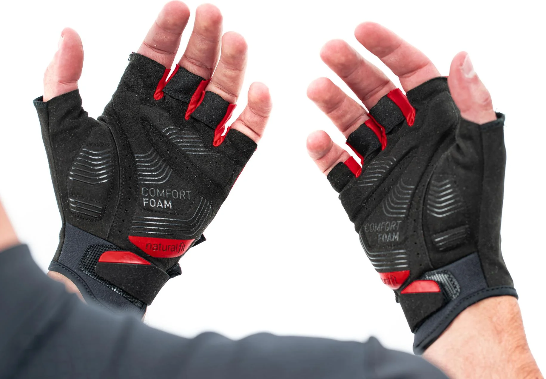 CUBE Gloves Short Finger X Nf Red - Image 6