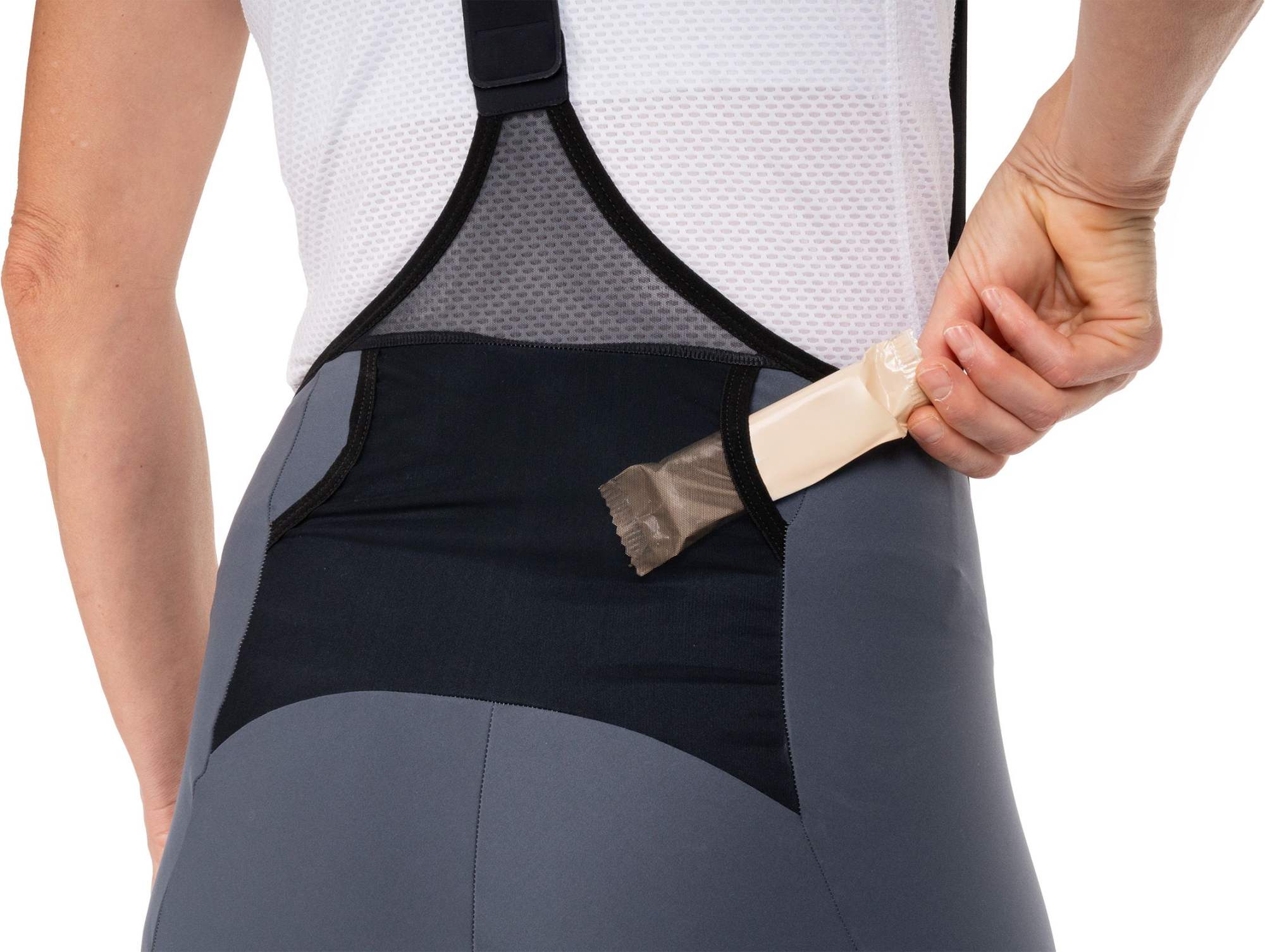 CUBE GRAVEL WS BIB SHORT CARGO DARK BLUE - Image 8