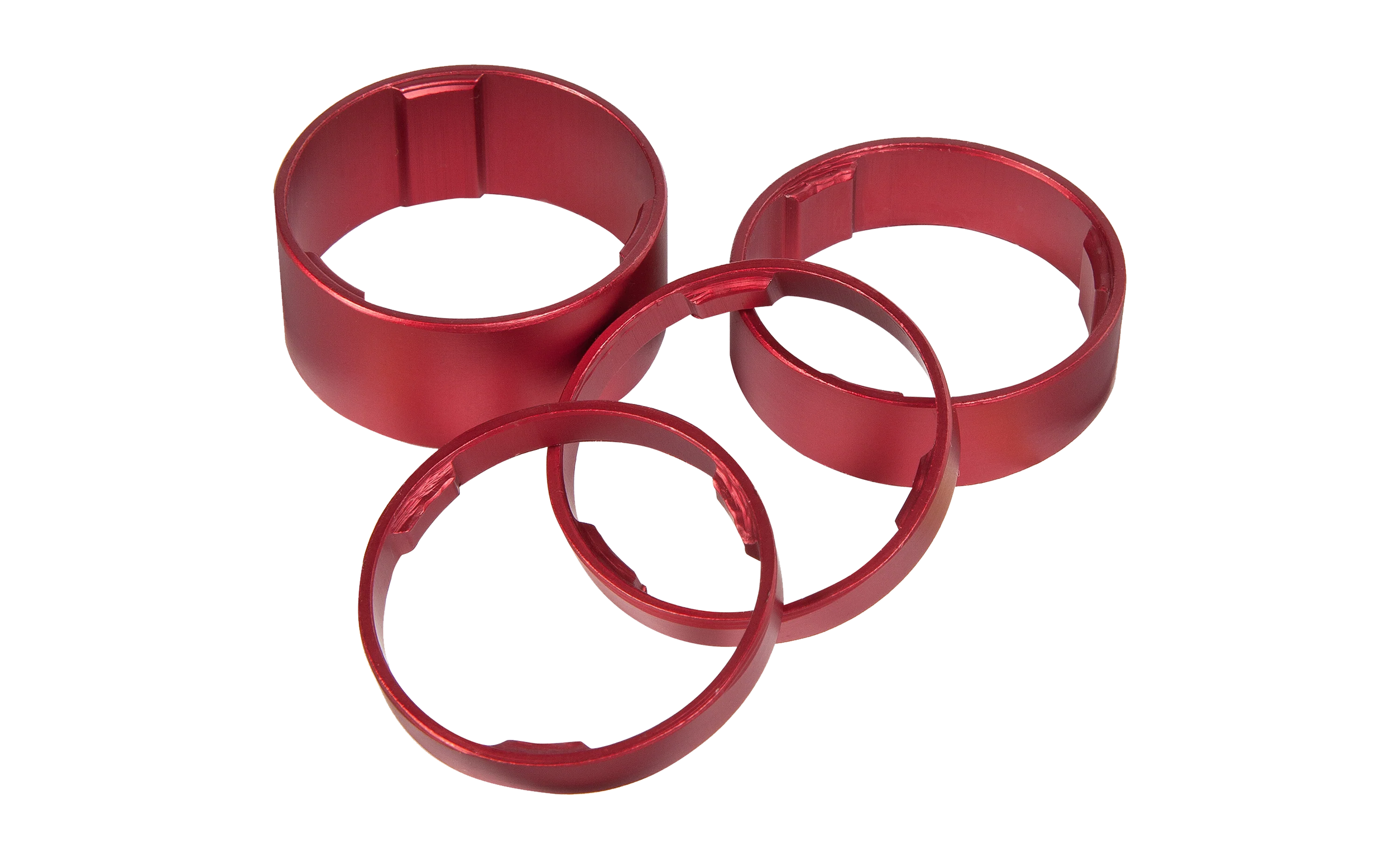 CUBE Headset Spacer Set Red