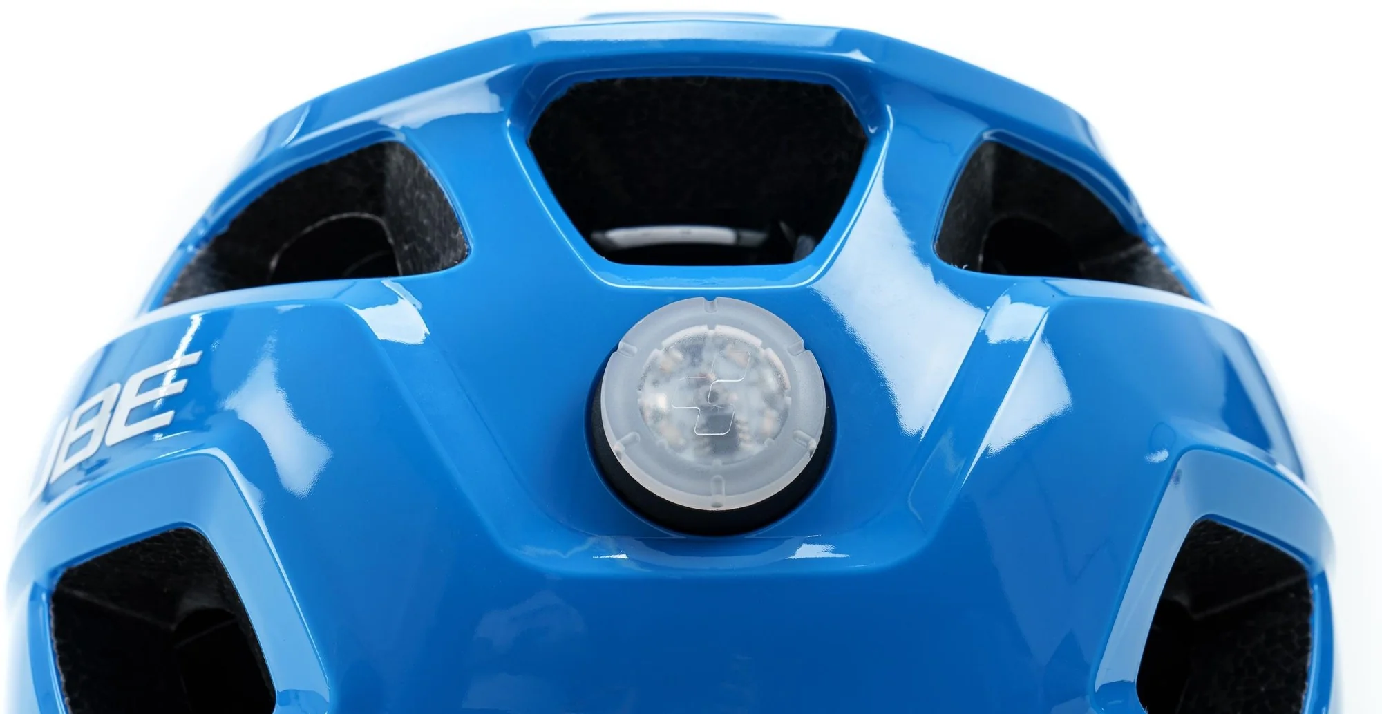 CUBE Helmet Linok Teamline Blue/Red - Image 4