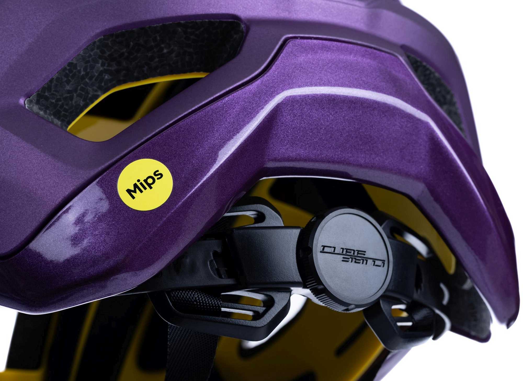 CUBE Helmet Offpath Purple - Image 5