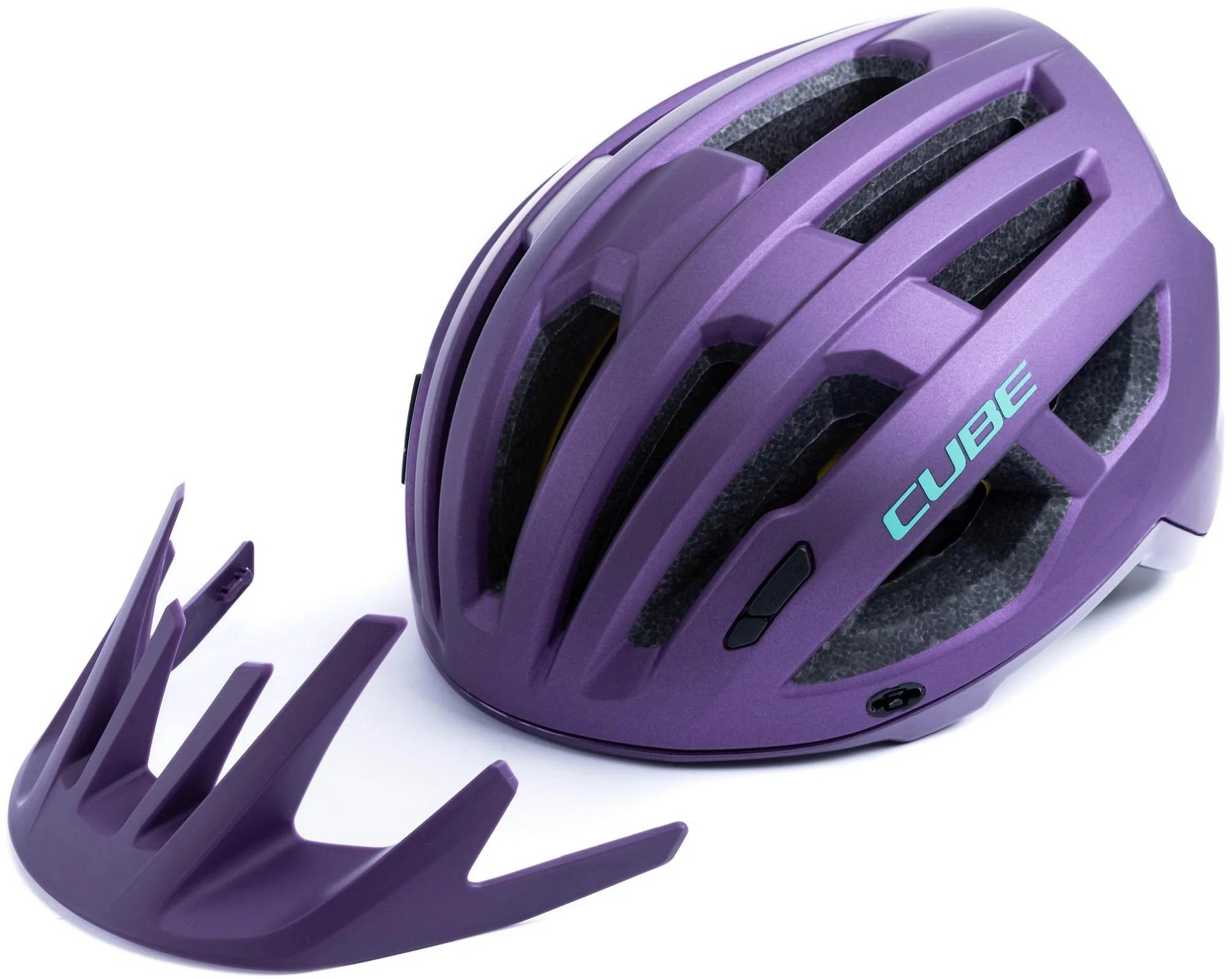 CUBE Helmet Offpath Purple - Image 6
