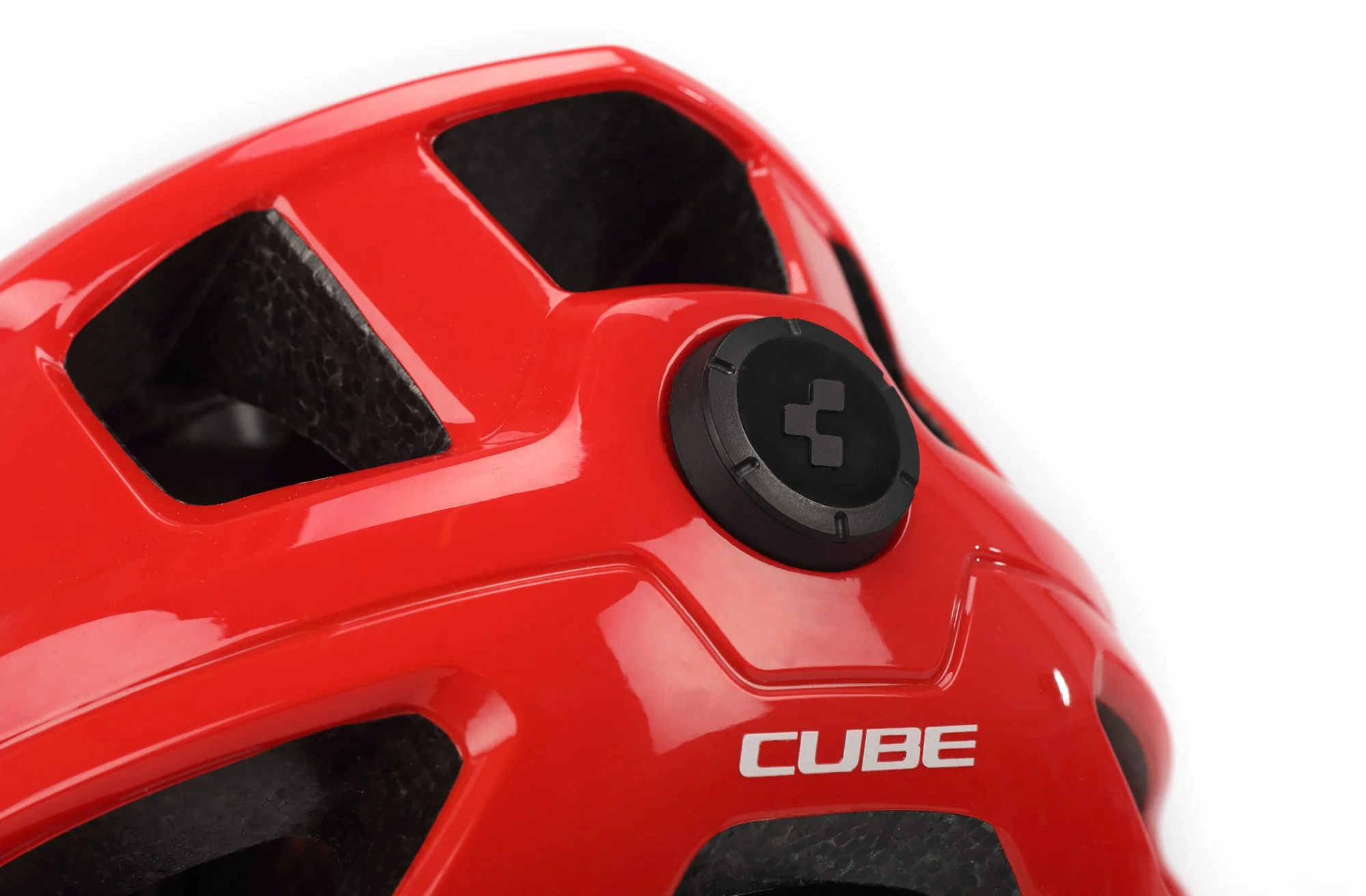 CUBE Helmet Steep Glossy Red - Image 4