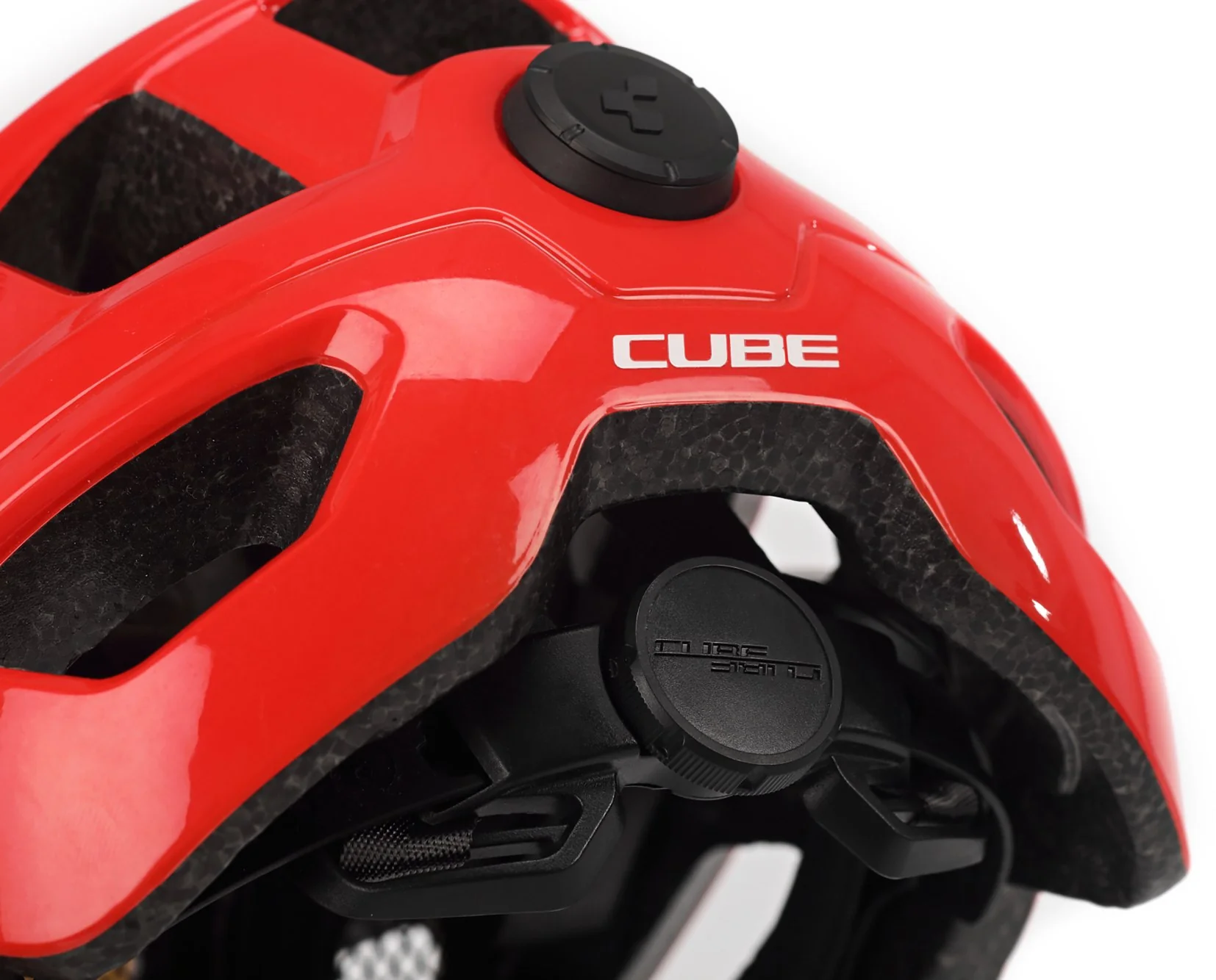 CUBE Helmet Steep Glossy Red - Image 5