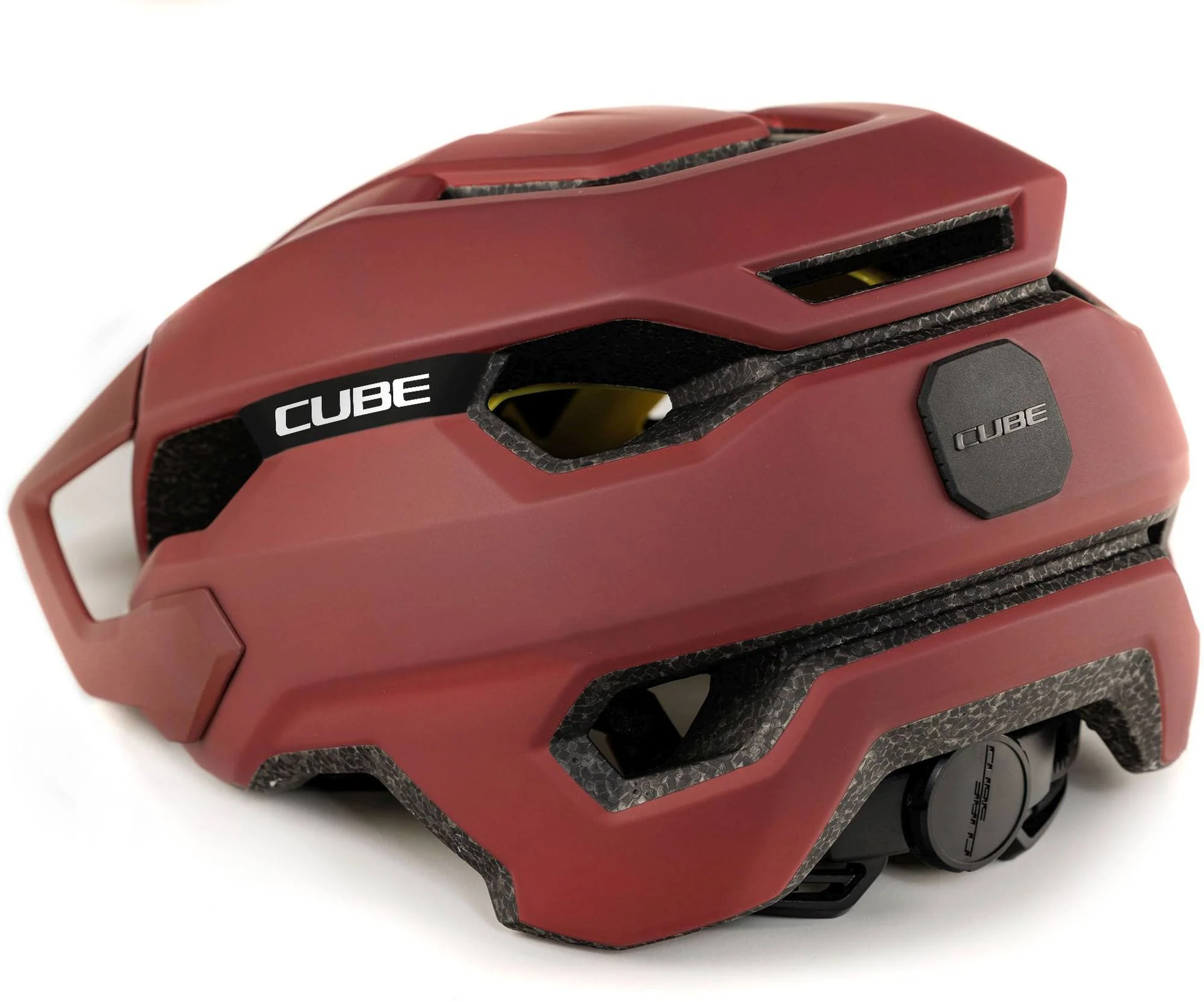 Cube Helmet Stray Burgundy - Image 4