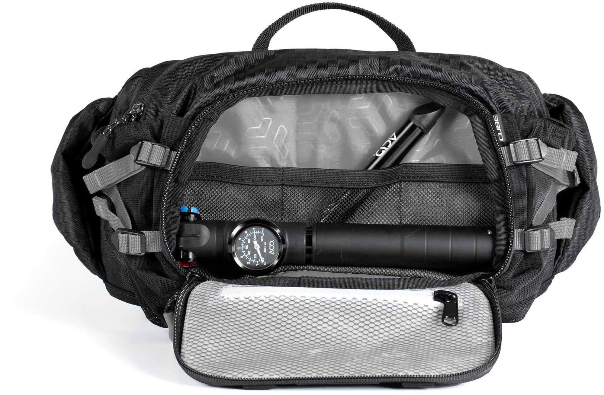 CUBE Hip Bag Vertex 3 Black - Image 3