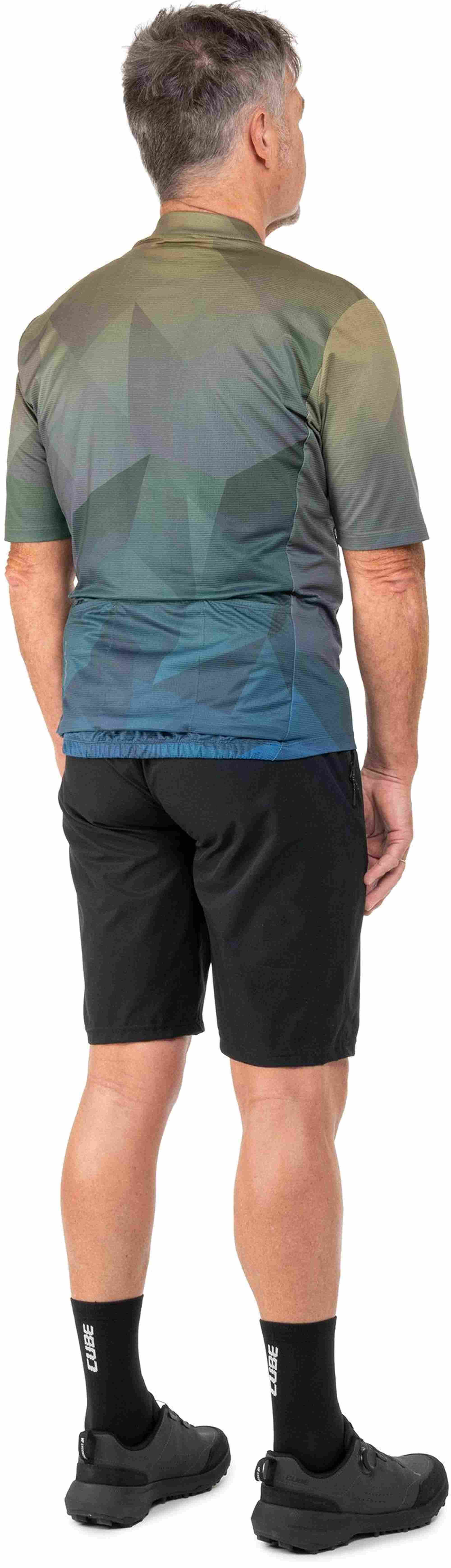 CUBE JERSEY CMPT MOUNTAIN S/S GREEN - Image 4