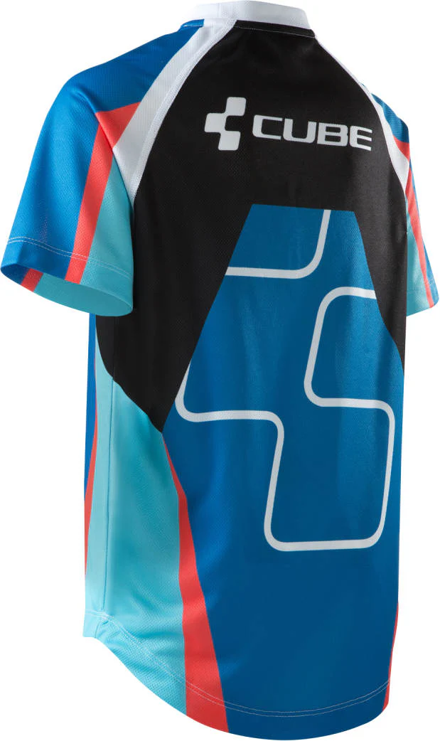 CUBE Junior Action Team Round-Neck Jersey S/S - Image 2