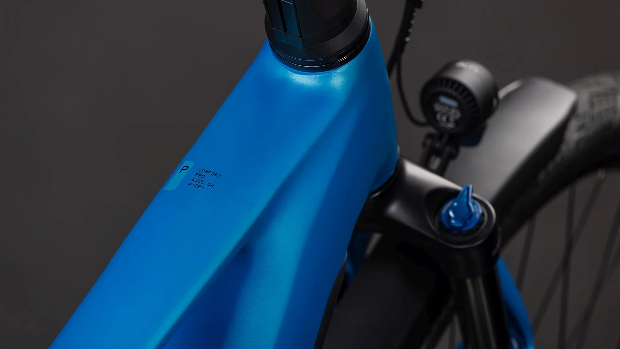 CUBE KATHMANDU HYBRID COMFORT PRO 800 AZURE/BLACK - Image 2