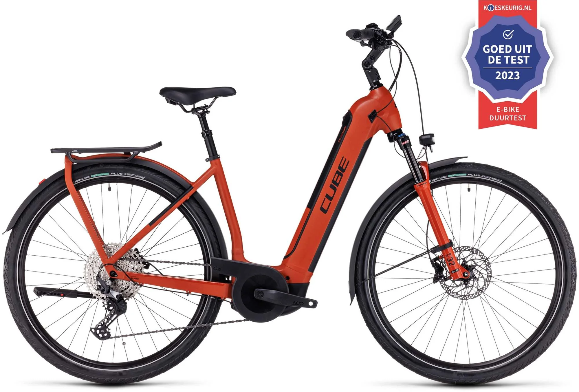 CUBE KATHMANDU HYBRID EXC 750 RED/BLACK - Image 14