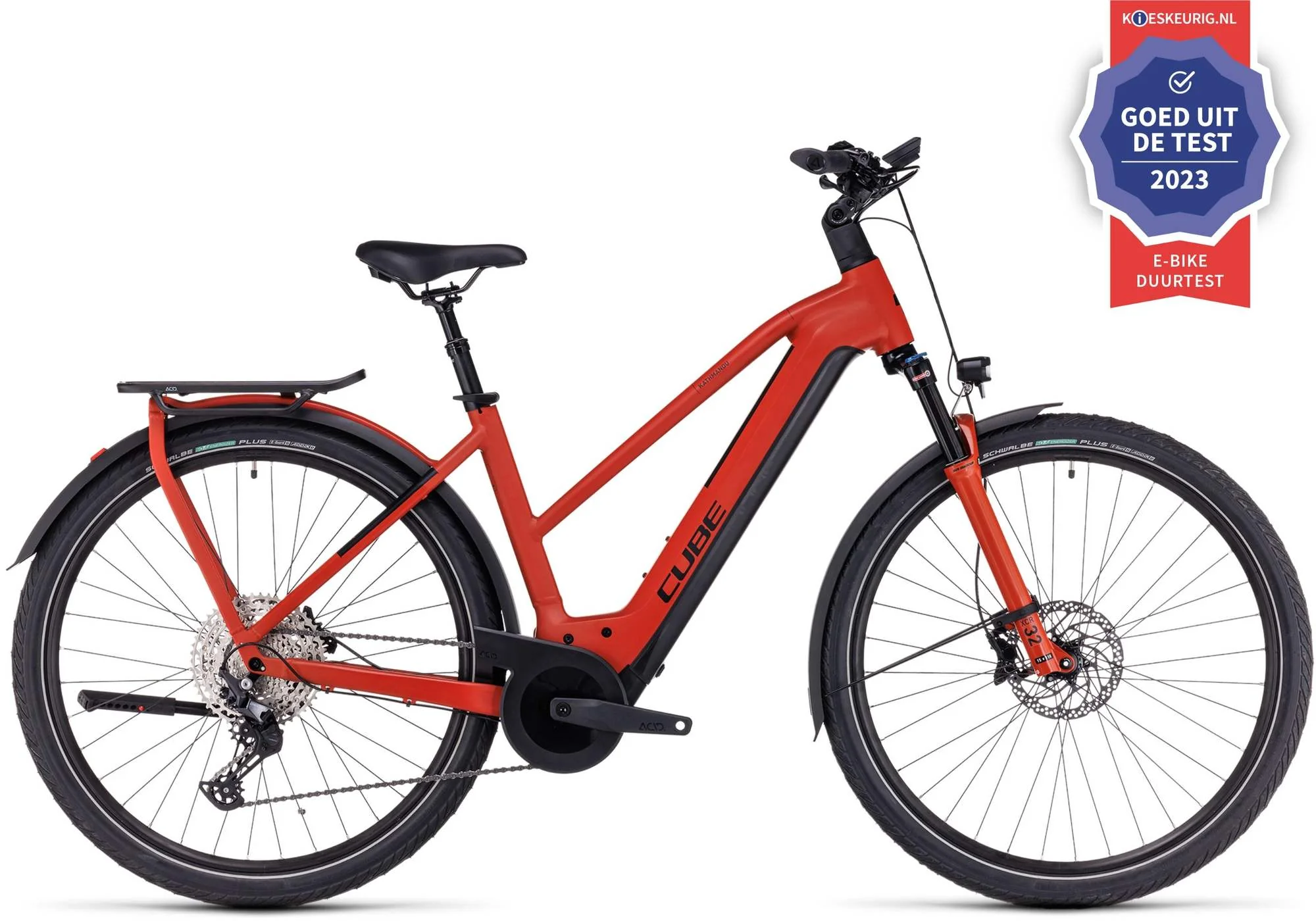CUBE KATHMANDU HYBRID EXC 750 RED/BLACK - Image 19