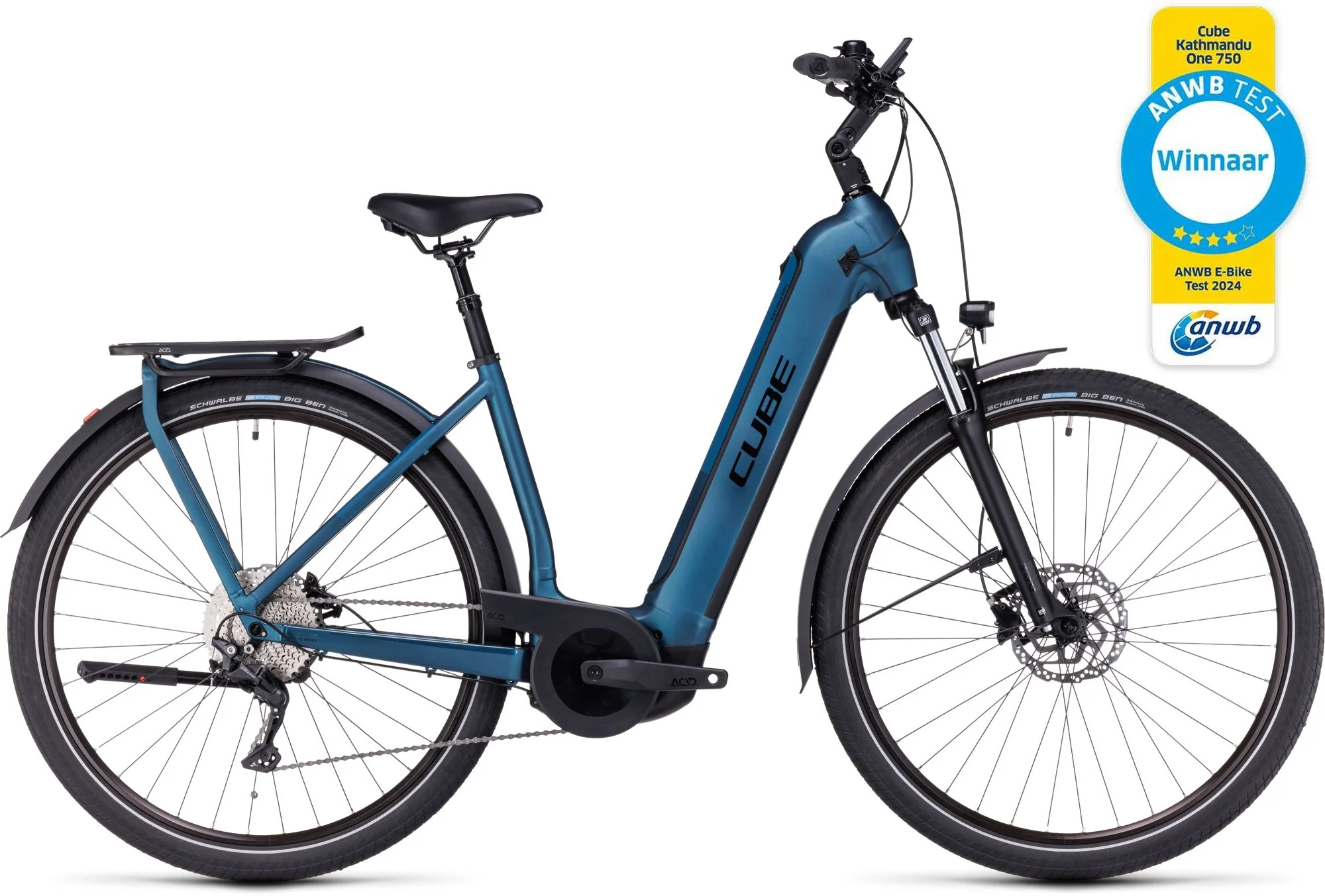 CUBE KATHMANDU HYBRID ONE 750 BLUE/BLACK - Image 16
