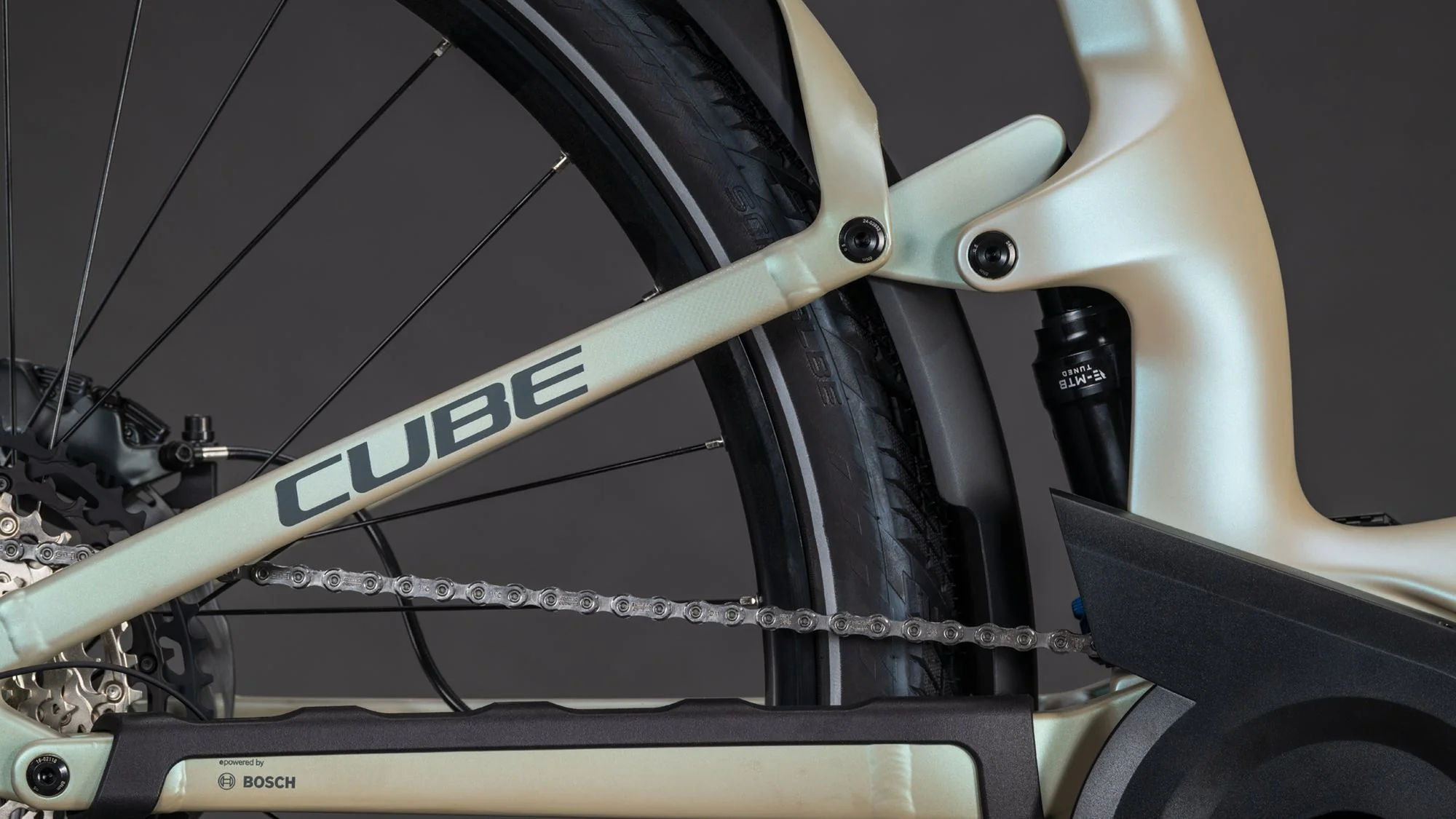 CUBE KATHMANDU HYBRID ONE11 HPC SLT 800 GLINTSAND/OATGREY - Image 5