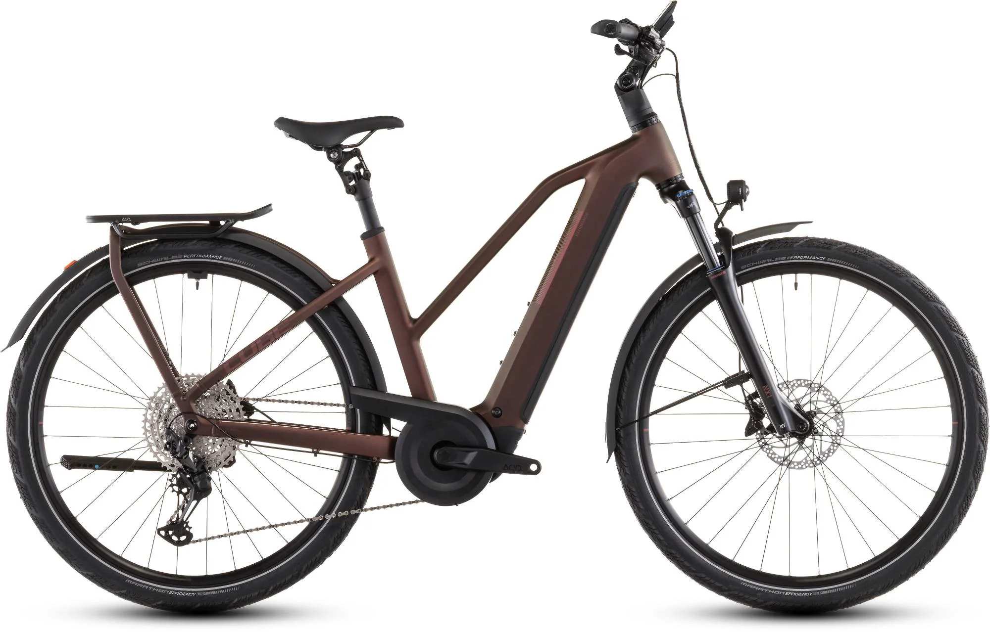 CUBE KATHMANDU HYBRID PRO 800 SUNGLOW/CHROME - Image 8