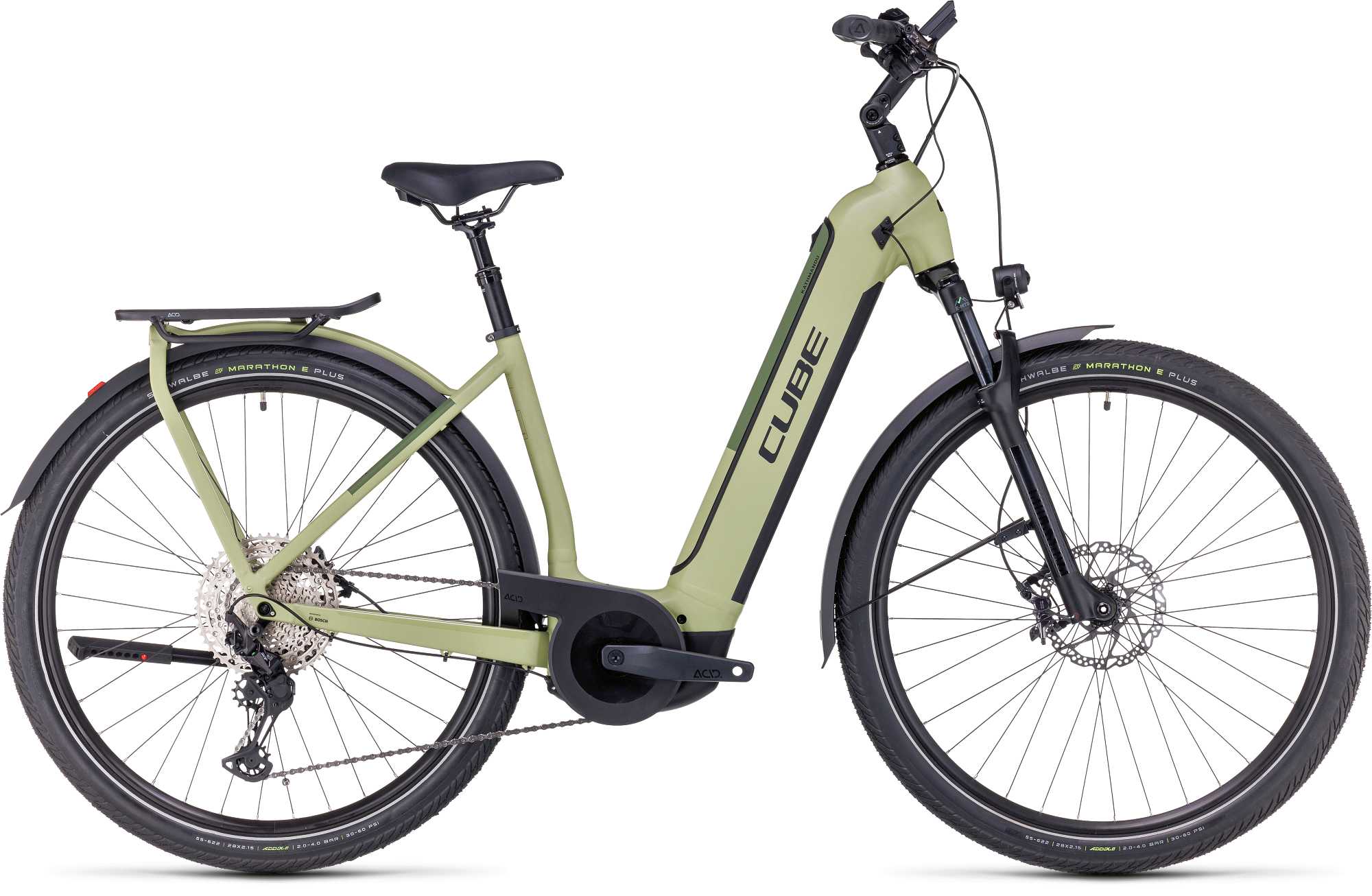 CUBE KATHMANDU HYBRID SLX 750 GREEN/OLIVE - Image 15