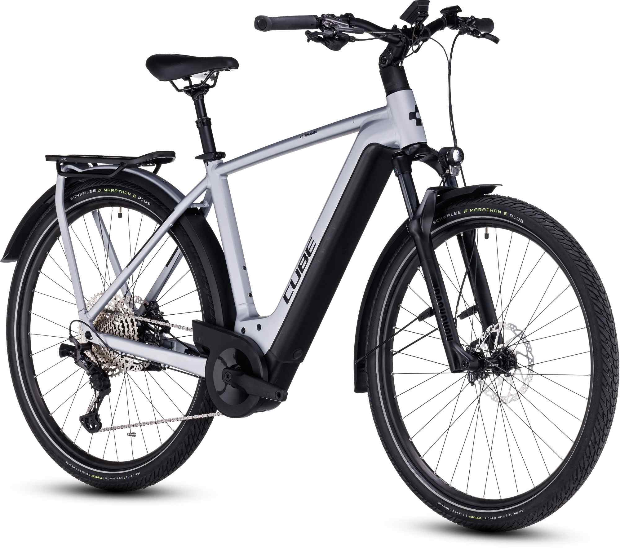 CUBE KATHMANDU HYBRID SLX 750 POLARSILVER/BLACK - Image 13
