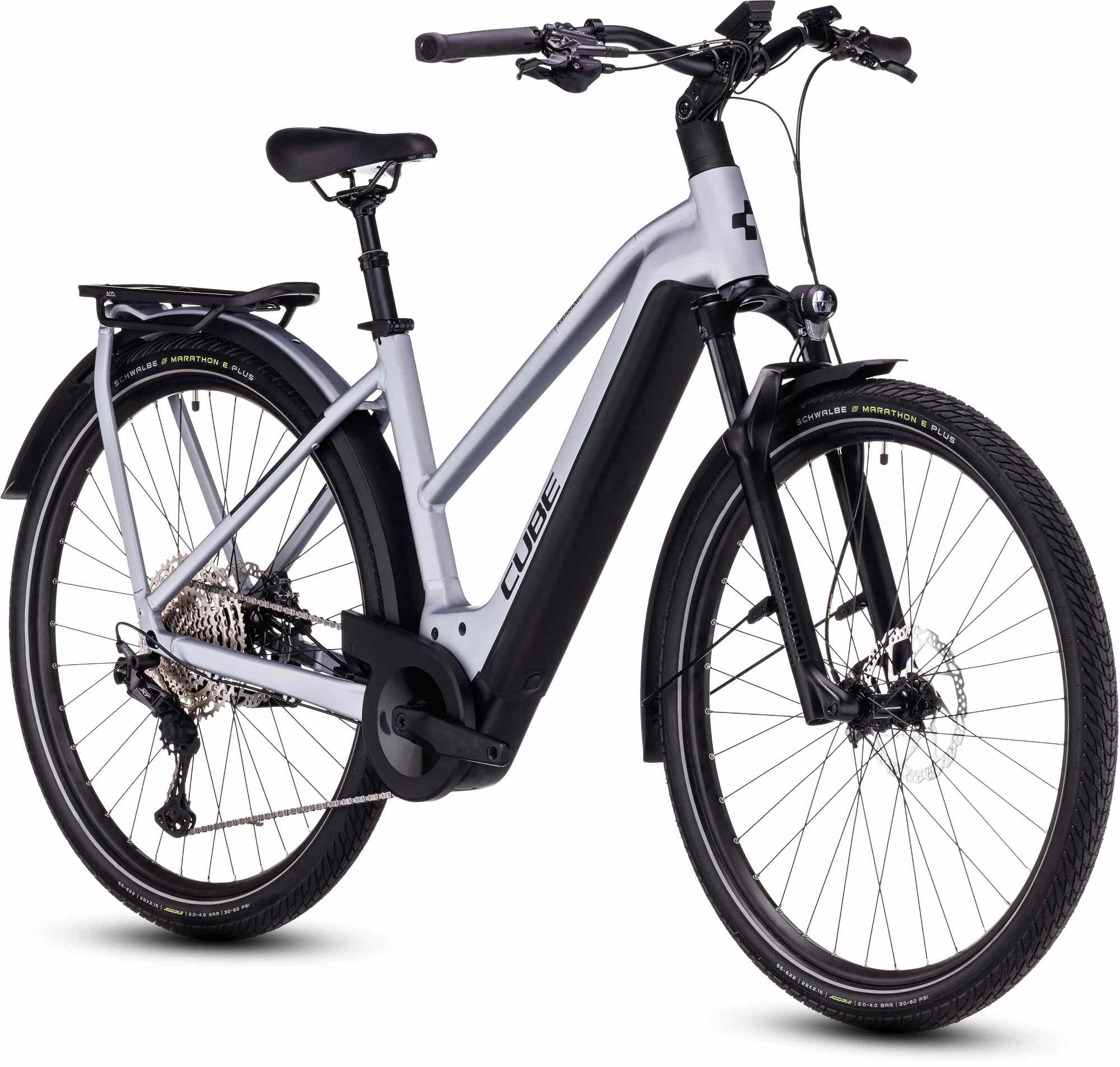 CUBE KATHMANDU HYBRID SLX 750 POLARSILVER/BLACK - Image 25