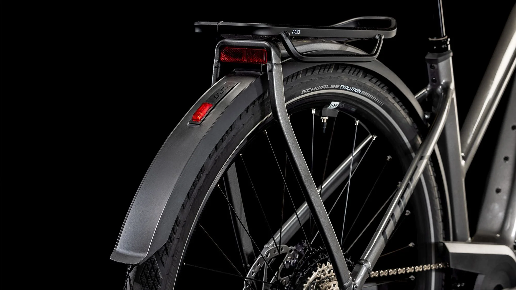 CUBE KATHMANDU HYBRID SLX 800 GRAPHITE/BLACK - Image 11
