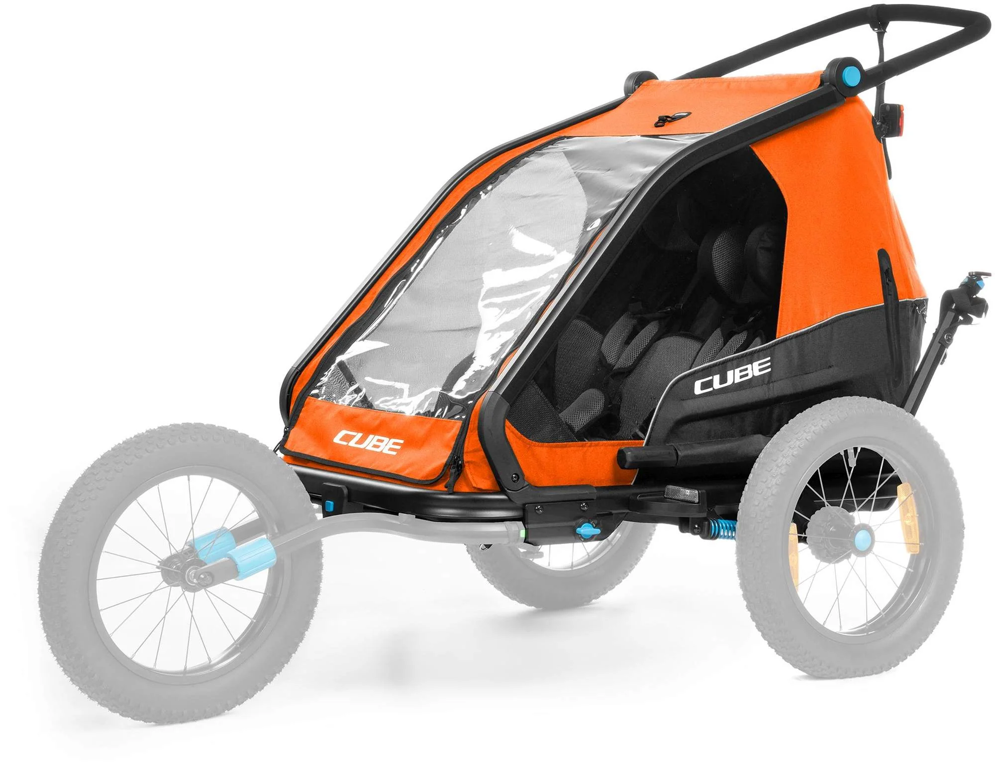 CUBE Kids Trailer Double Cmpt X Actionteam - Image 11