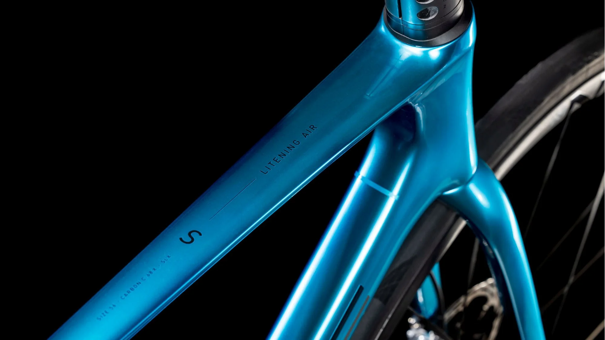 CUBE LITENING AIR C:68X SLX CHROMEBLUE/CARBON - Image 2