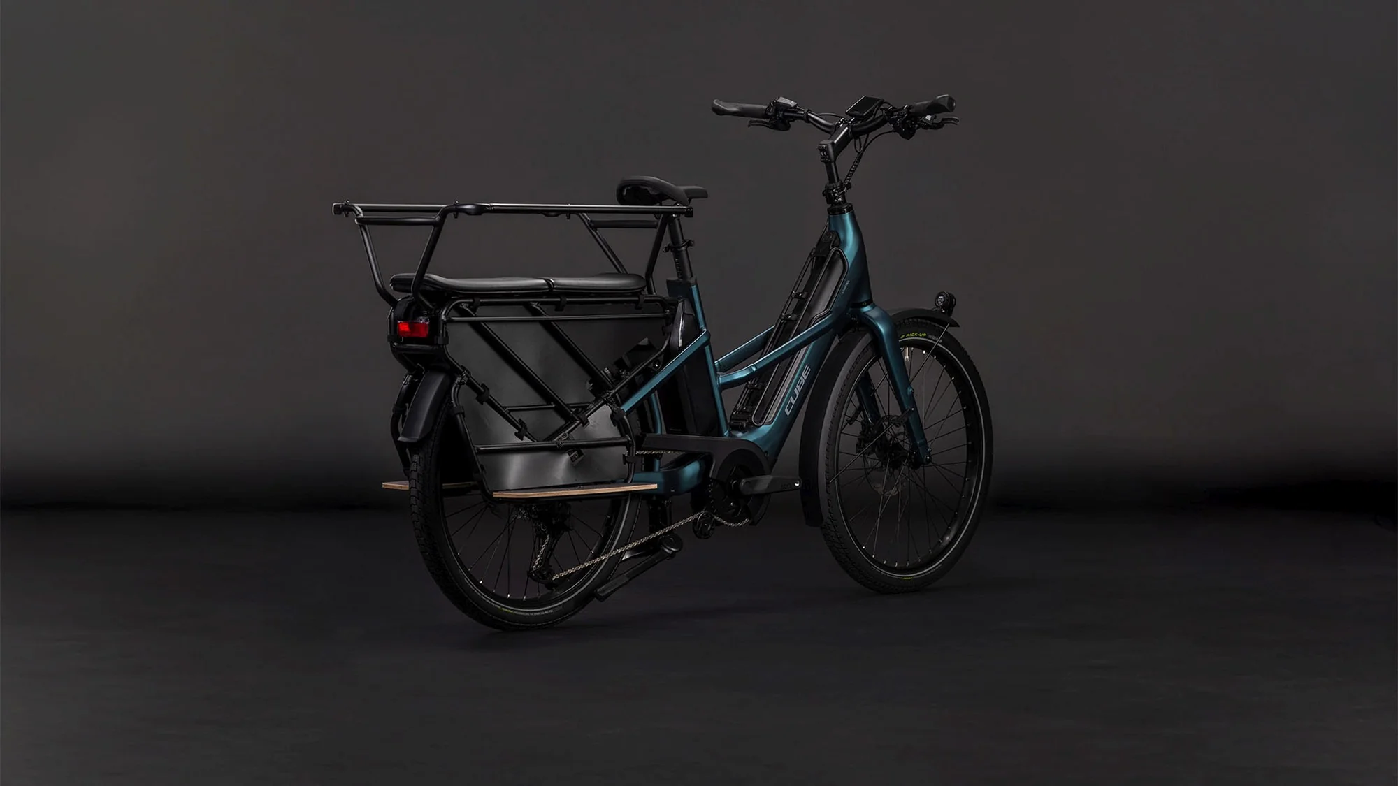 CUBE LONGTAIL HYBRID 800 ROYALGREEN/BLACK - Image 7
