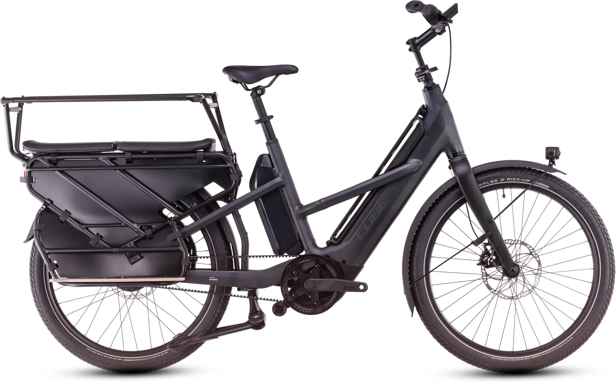 CUBE LONGTAIL HYBRID FAMILY 725 GREY/REFLEX